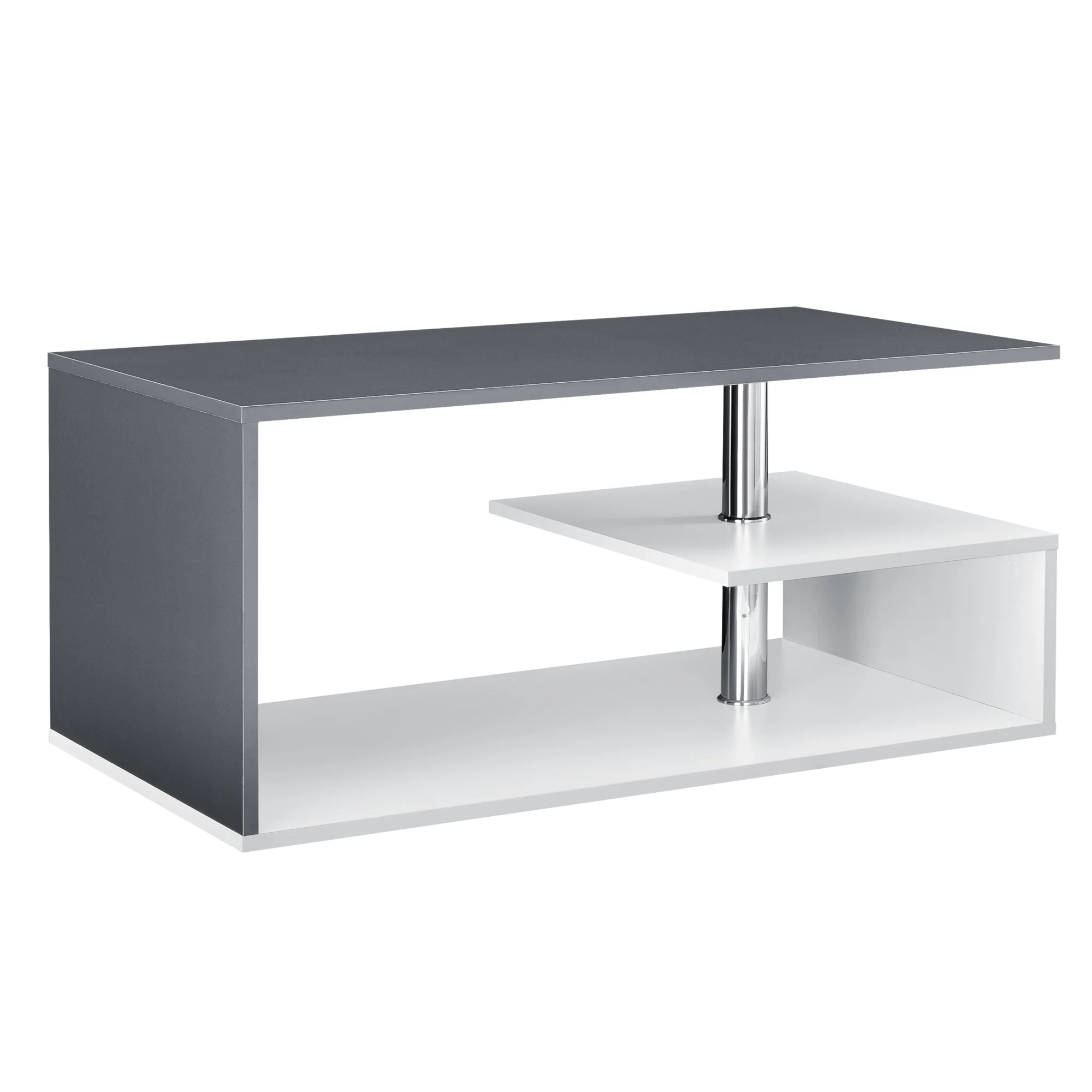 Salontafel Haarlem rechthoekig 90x50x41 cm [en.casa] - Image 2