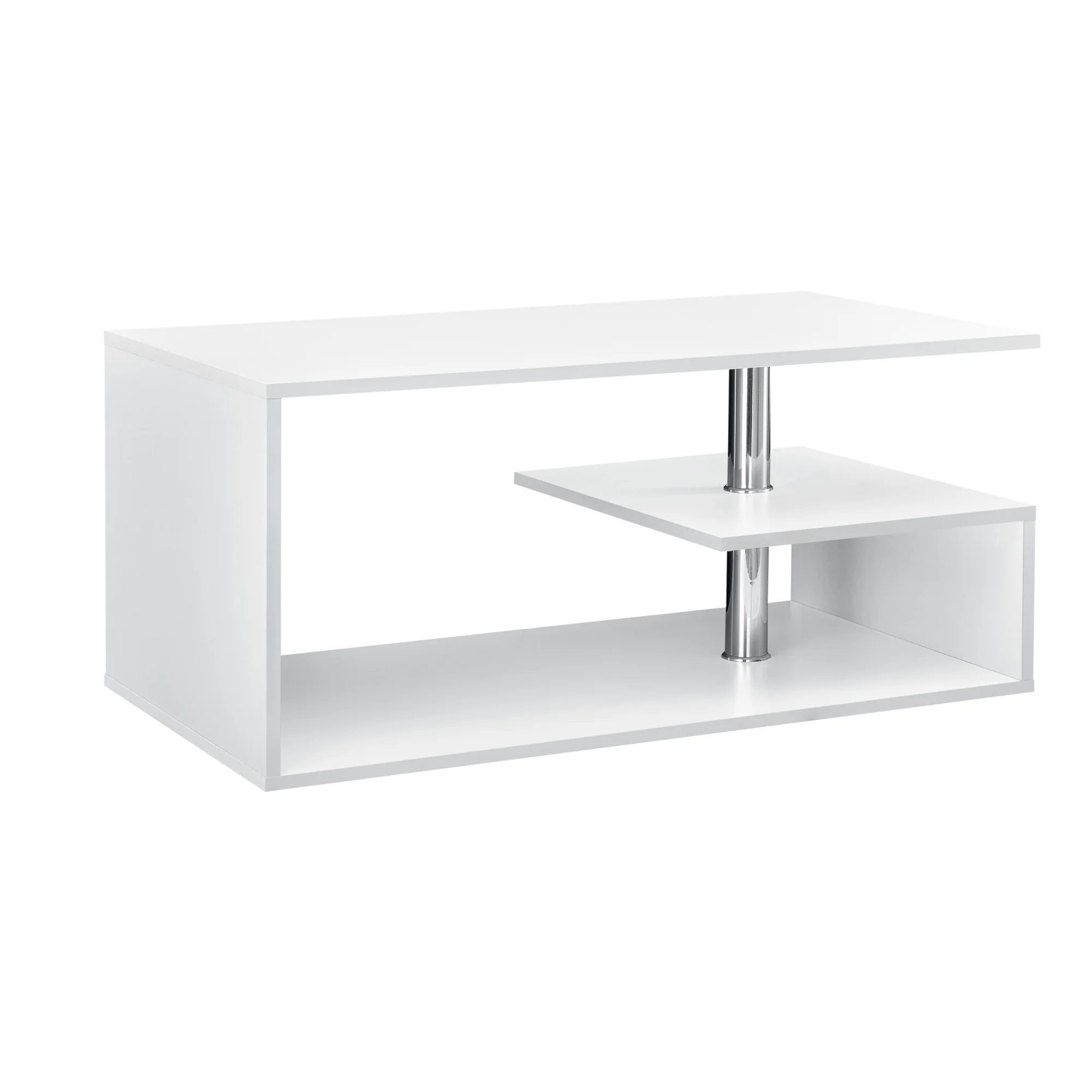 Salontafel Haarlem rechthoekig 90x50x41 cm [en.casa] - Image 5