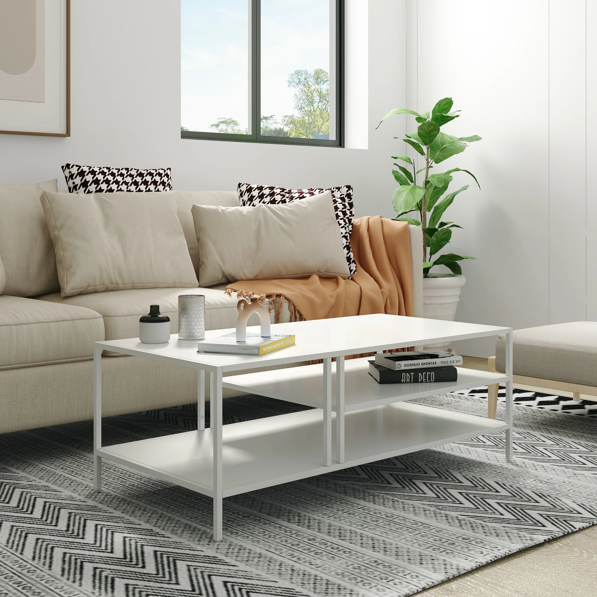 Salontafel Kumlinge metaal [en.casa] - Image 3