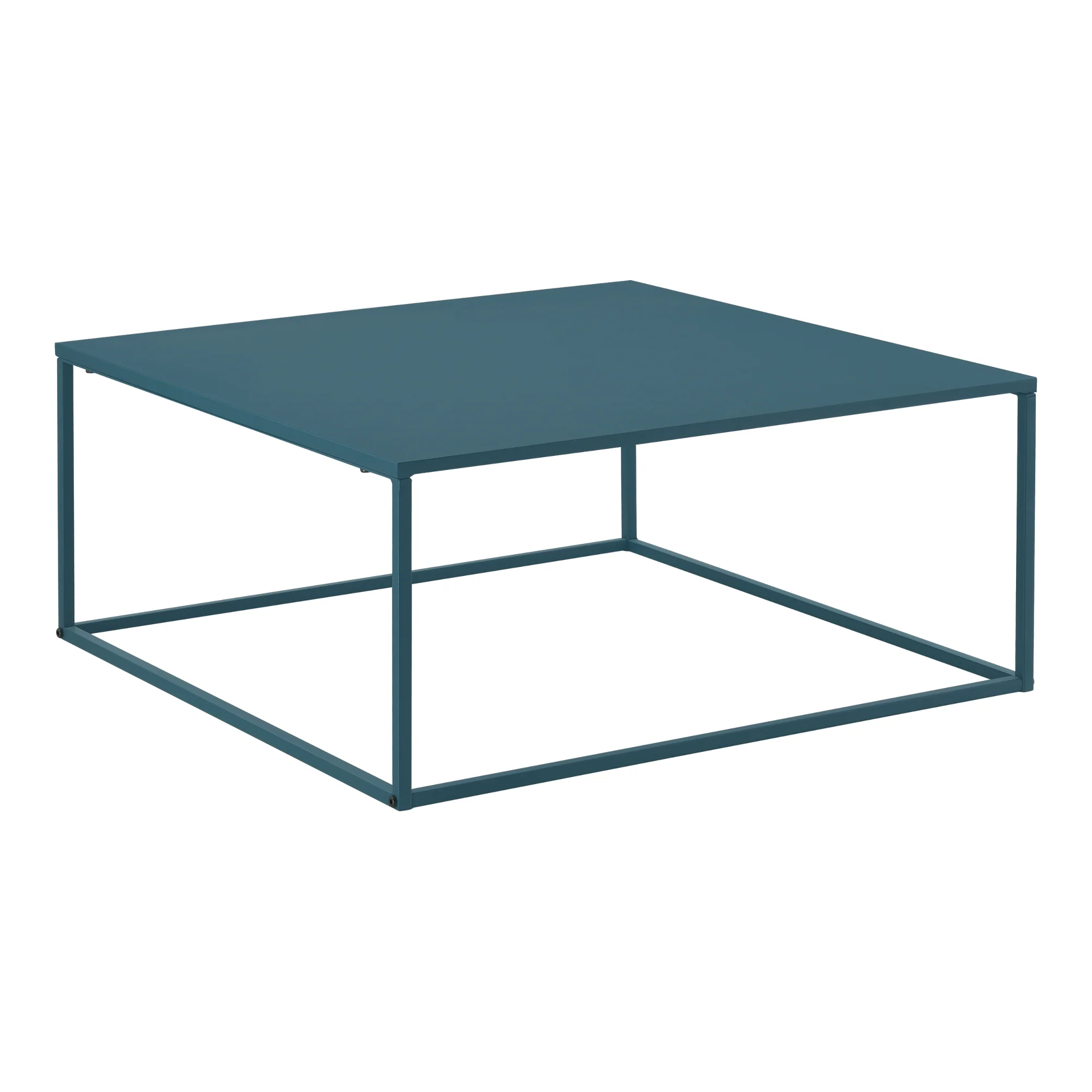 Salontafel Lebus 38x85x85 cm vierkant metaal - 3 kleuren - Image 3