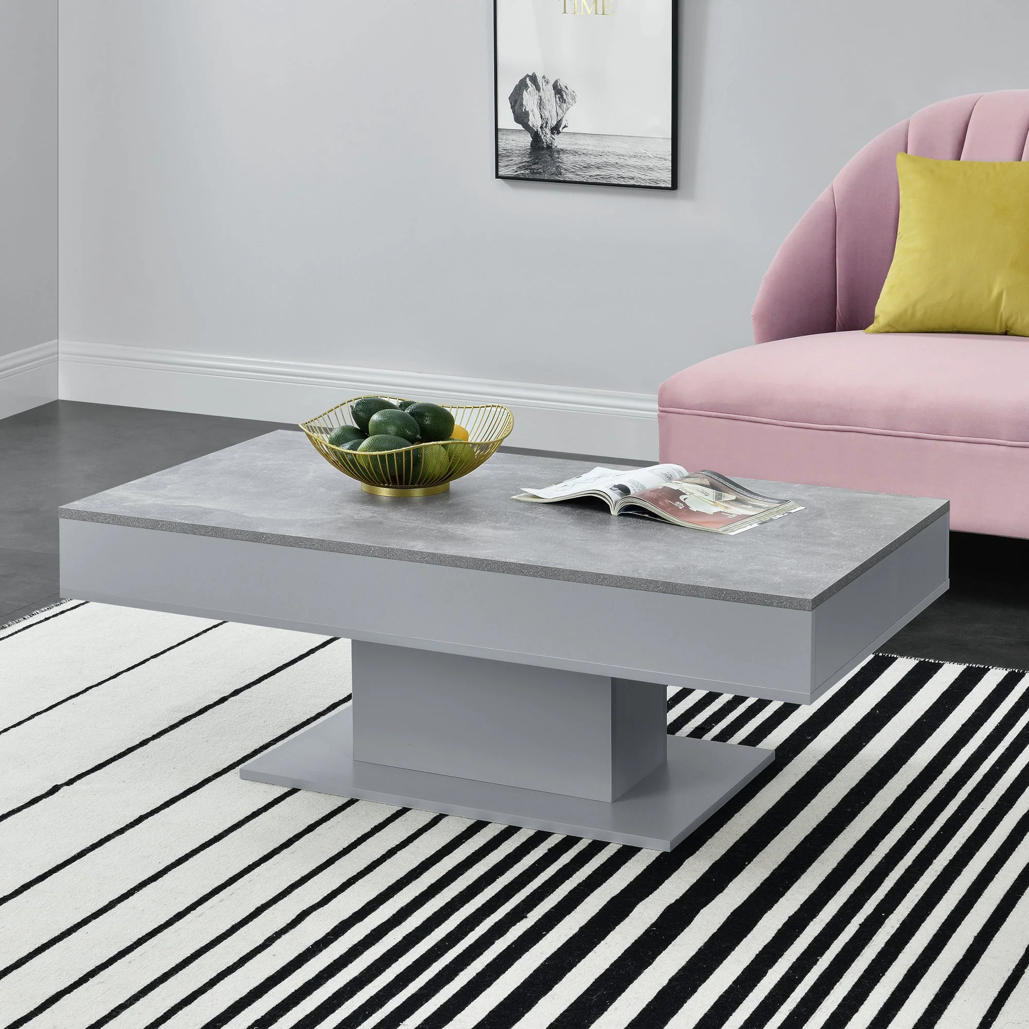 Salontafel Lünen met opbergruimte 110x60x40 cm [en.casa] - Image 5