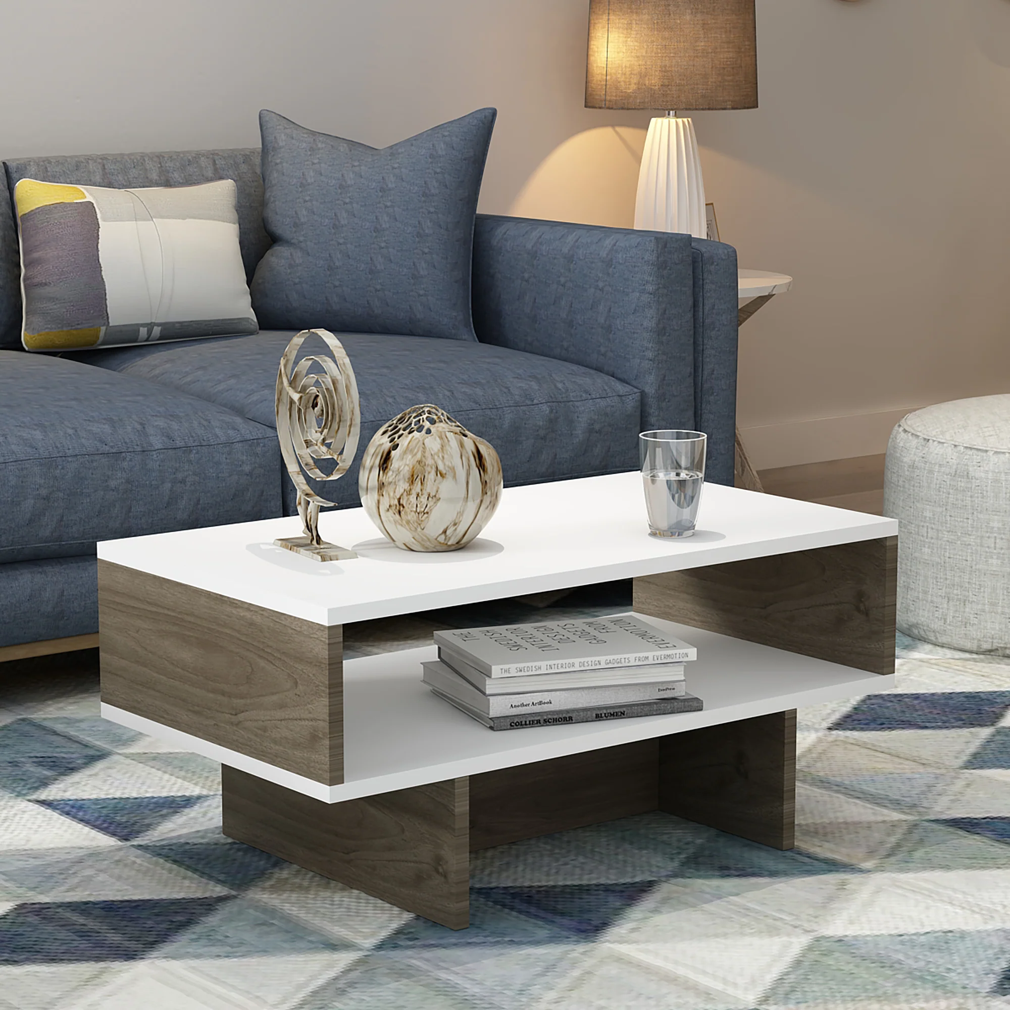 [en.casa] Salontafel Mjölby 36,4x80x45 cm - 5 varianten - Image 4
