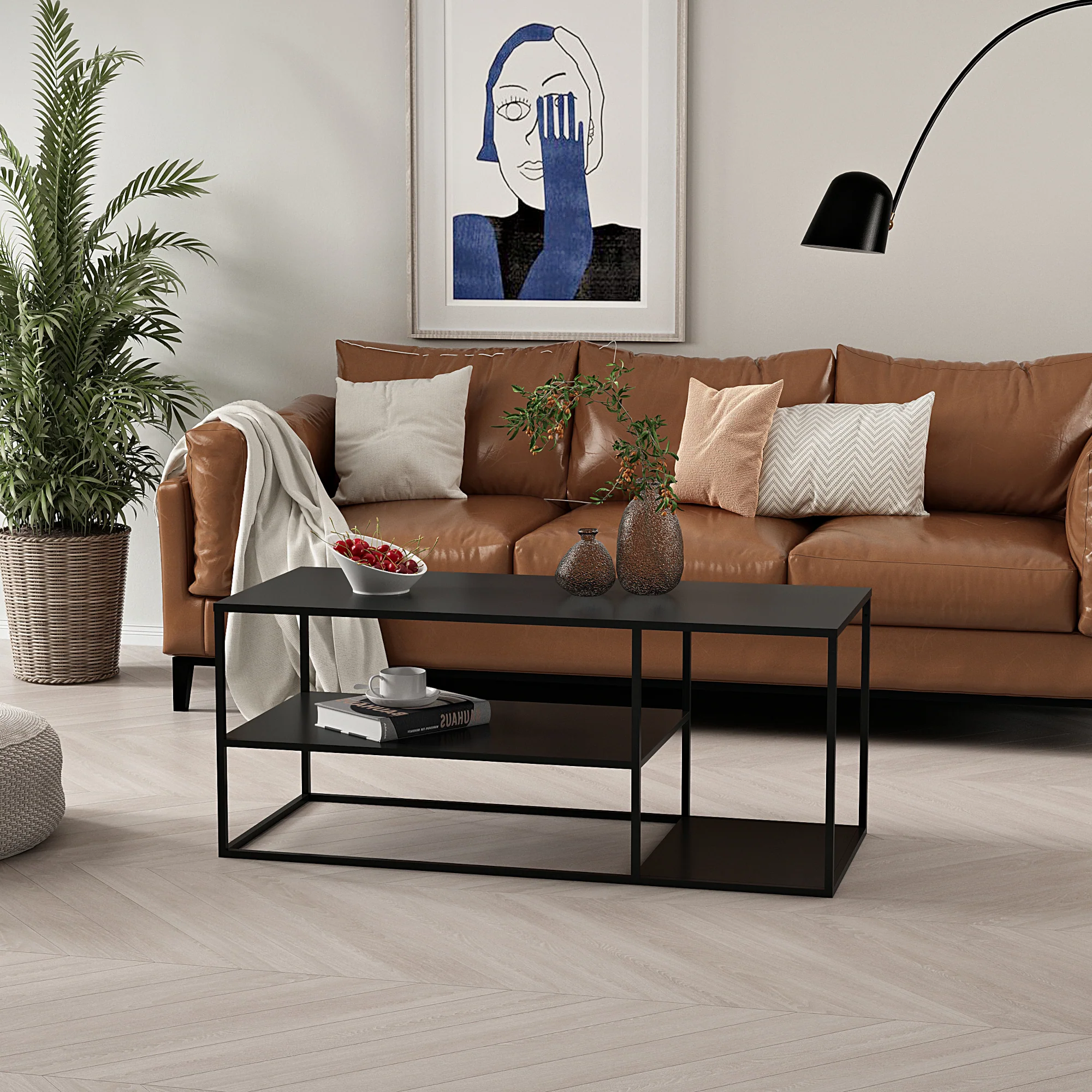 Salontafel Solund staal [en.casa] - Image 9