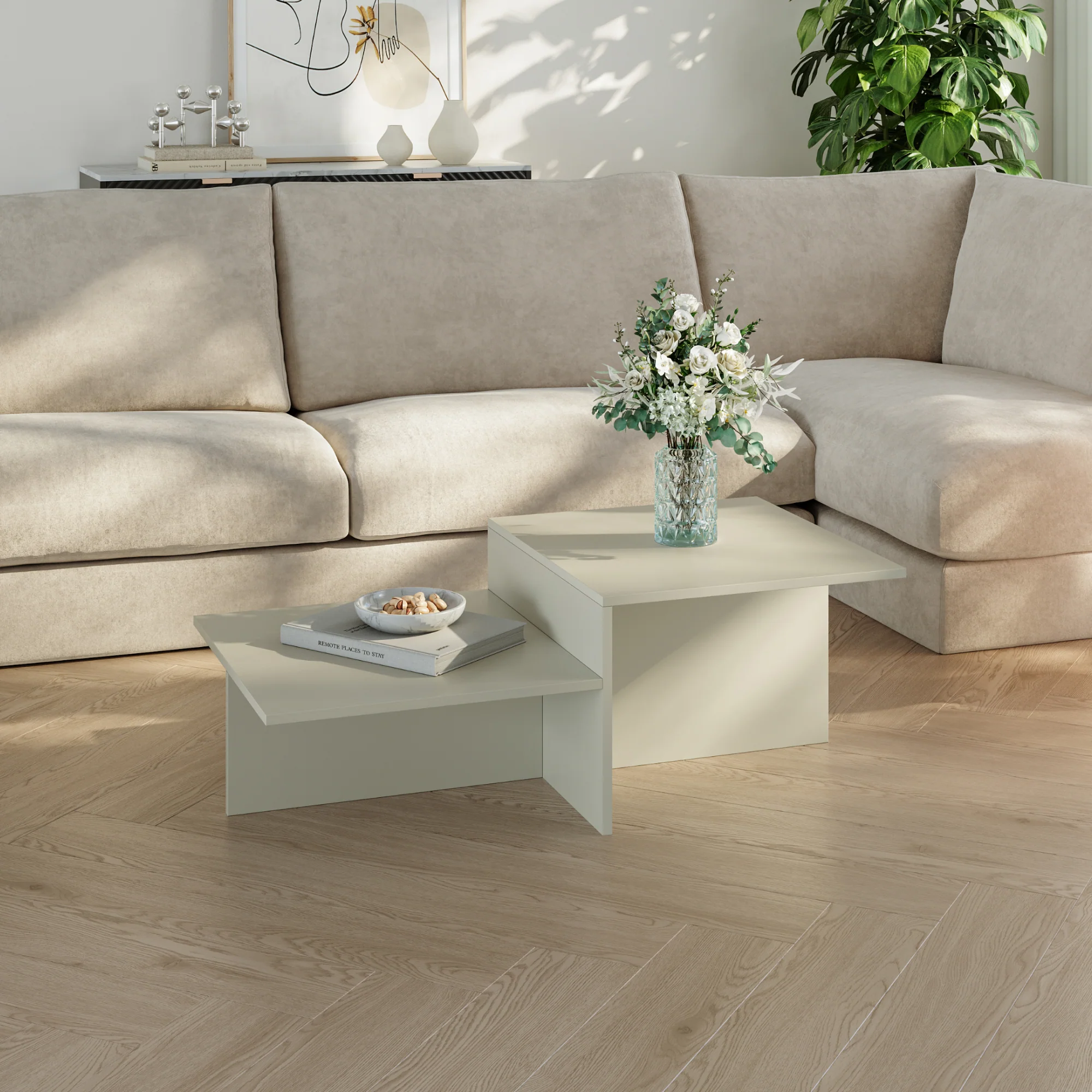Salontafel Taniena 100x55x35 cm [en.casa] - Image 2