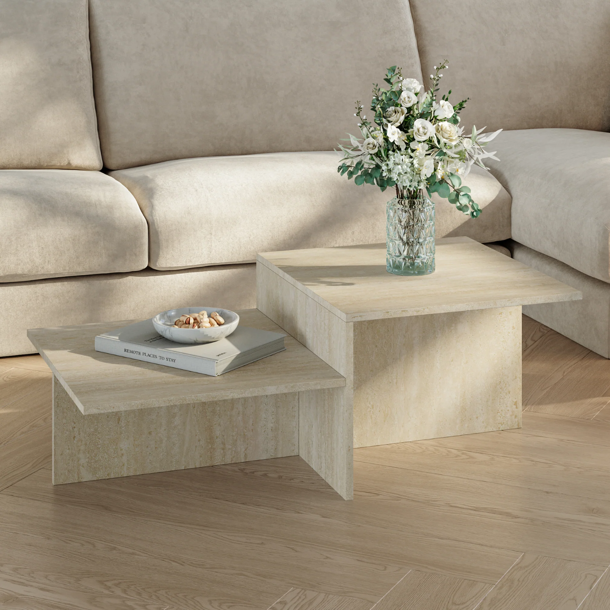 Salontafel Taniena 100x55x35 cm [en.casa] - Image 3