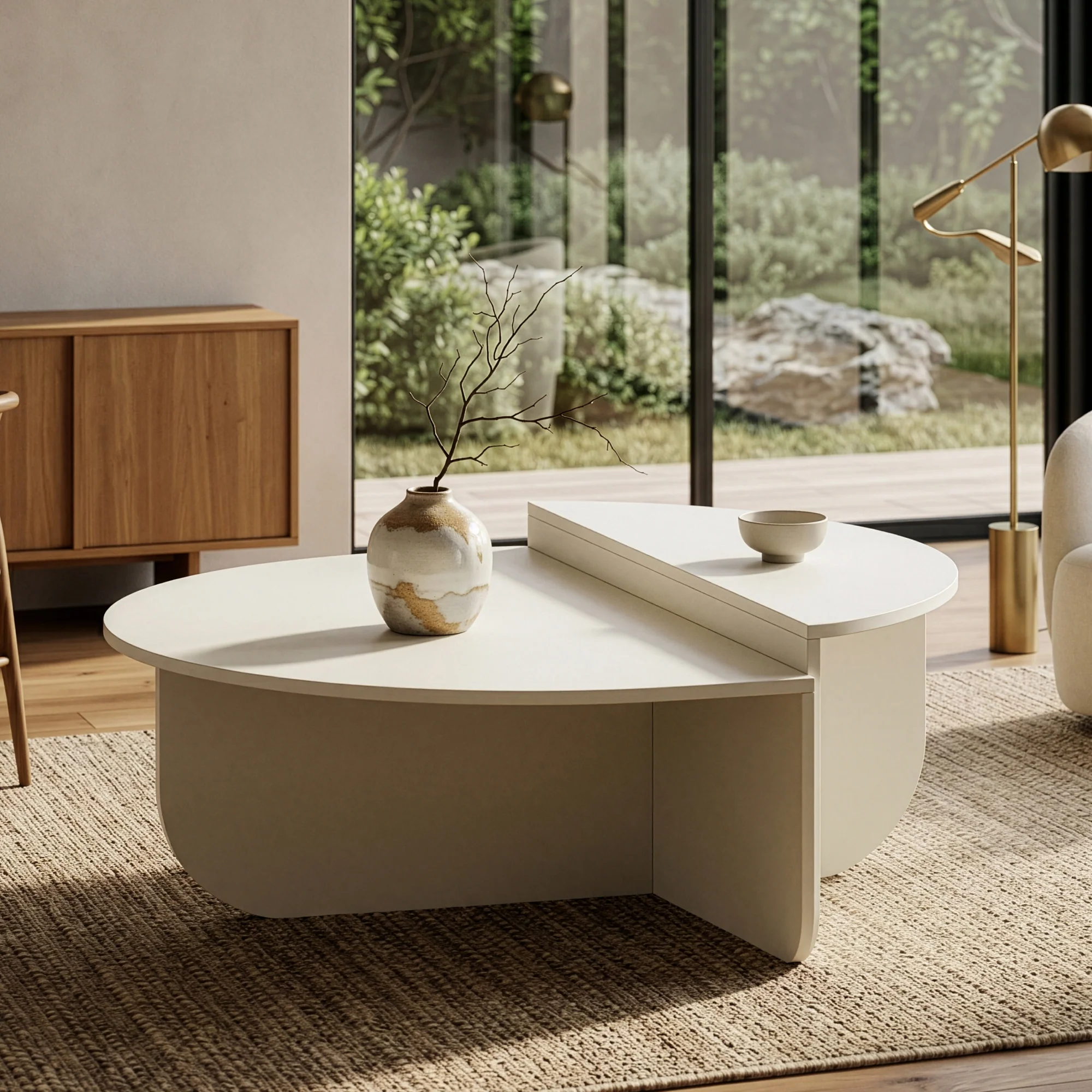 Salontafel Tondesdaslo 90x90x35 cm [en.casa] - Image 4