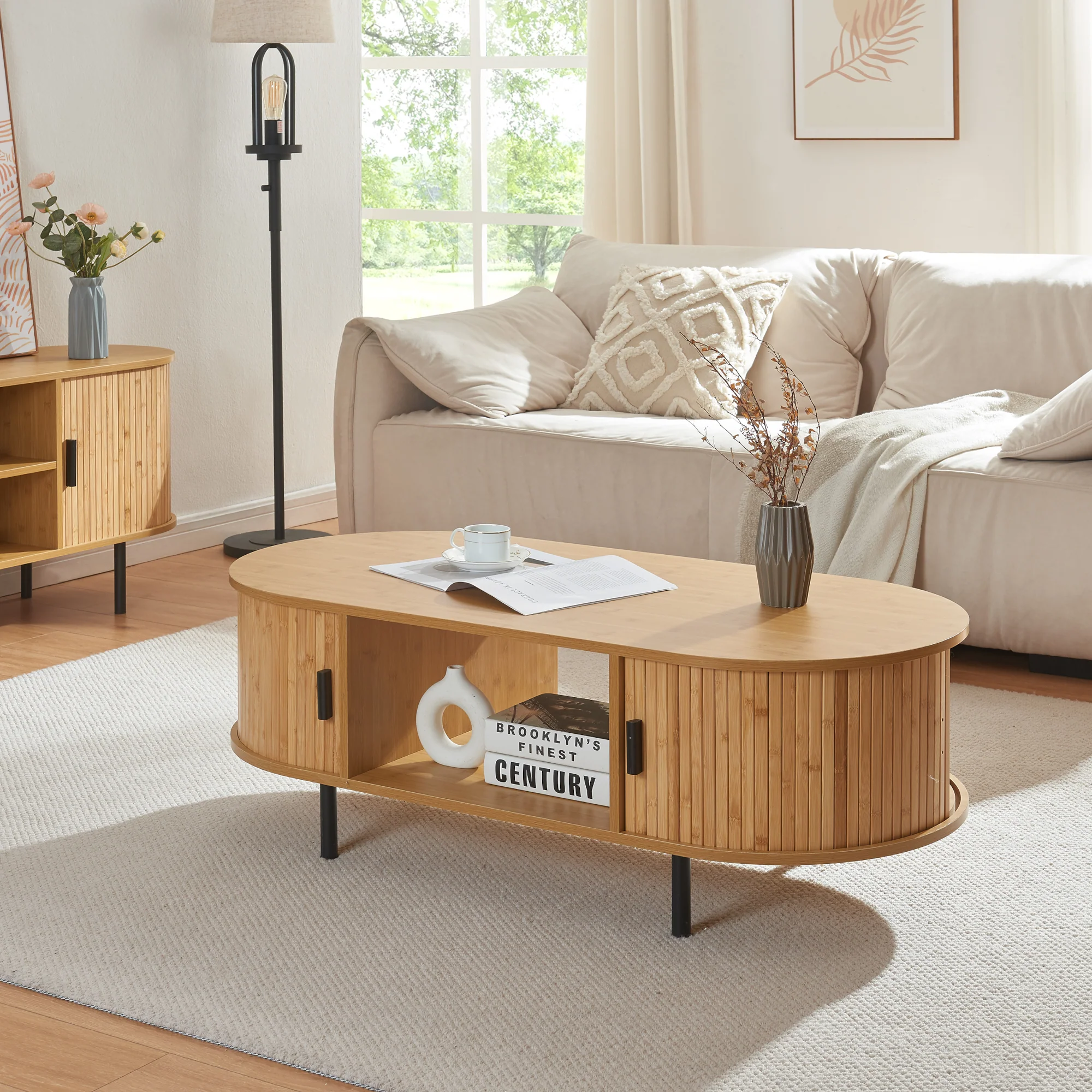 Salontafel Tvedestrand 120x55x40 cm [en.casa]