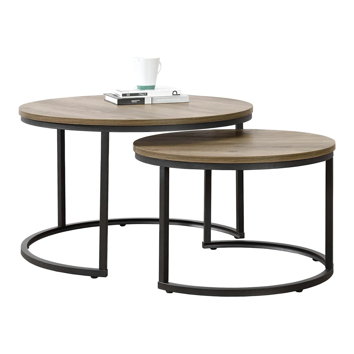 Salontafel Christchurch rond [en.casa] - Image 4