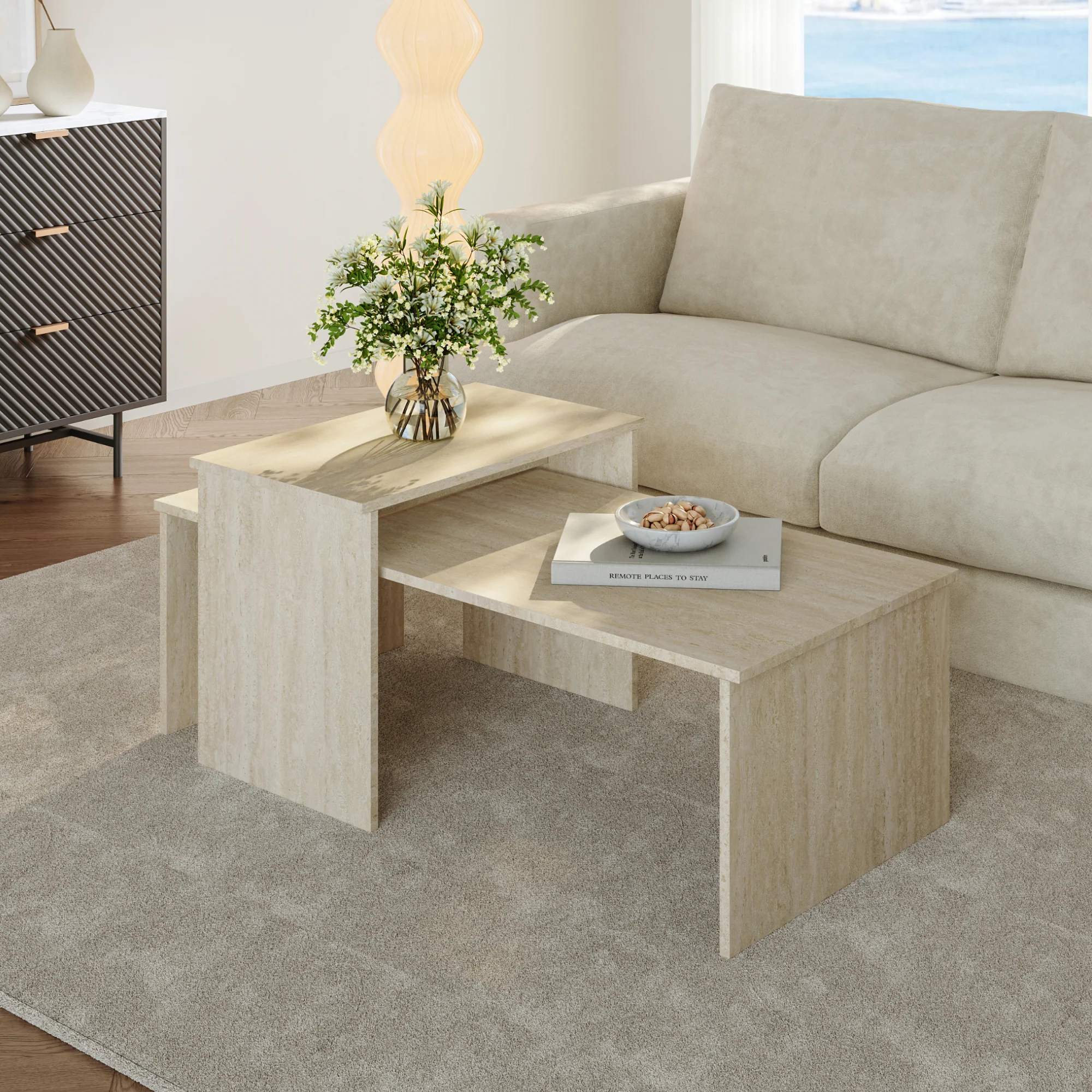 Salontafel Sotapim set van 2 [en.casa] - Image 3