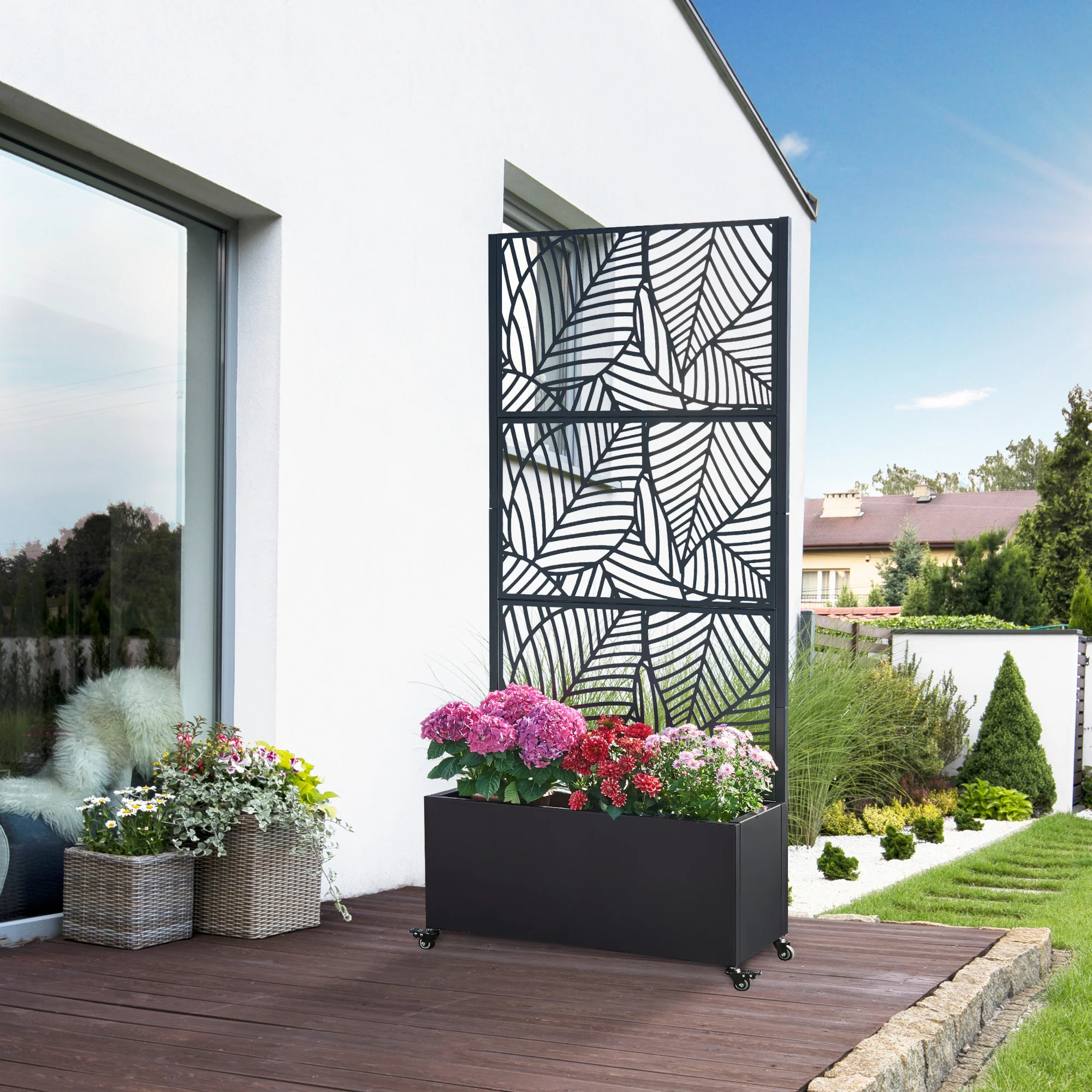 Tuinscherm Surnskoki met plantenbak casa.pro - Image 2