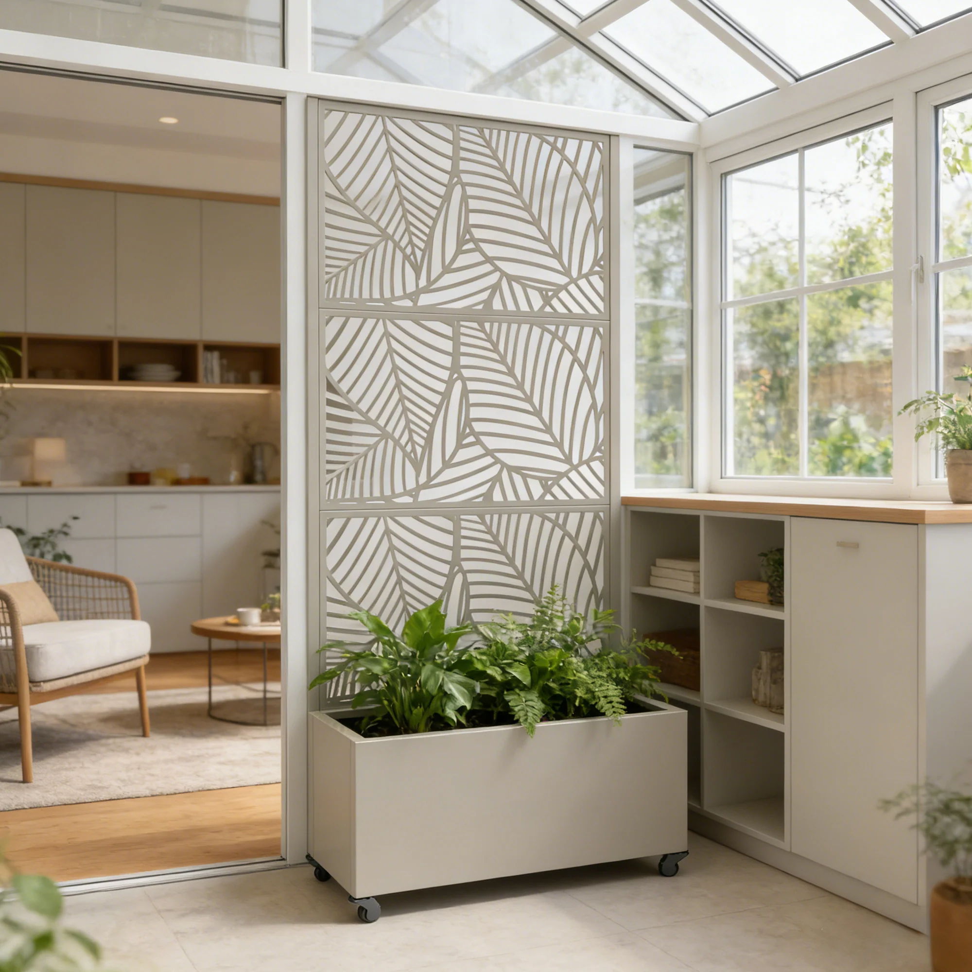 Tuinscherm Surnskoki met plantenbak casa.pro - Image 3
