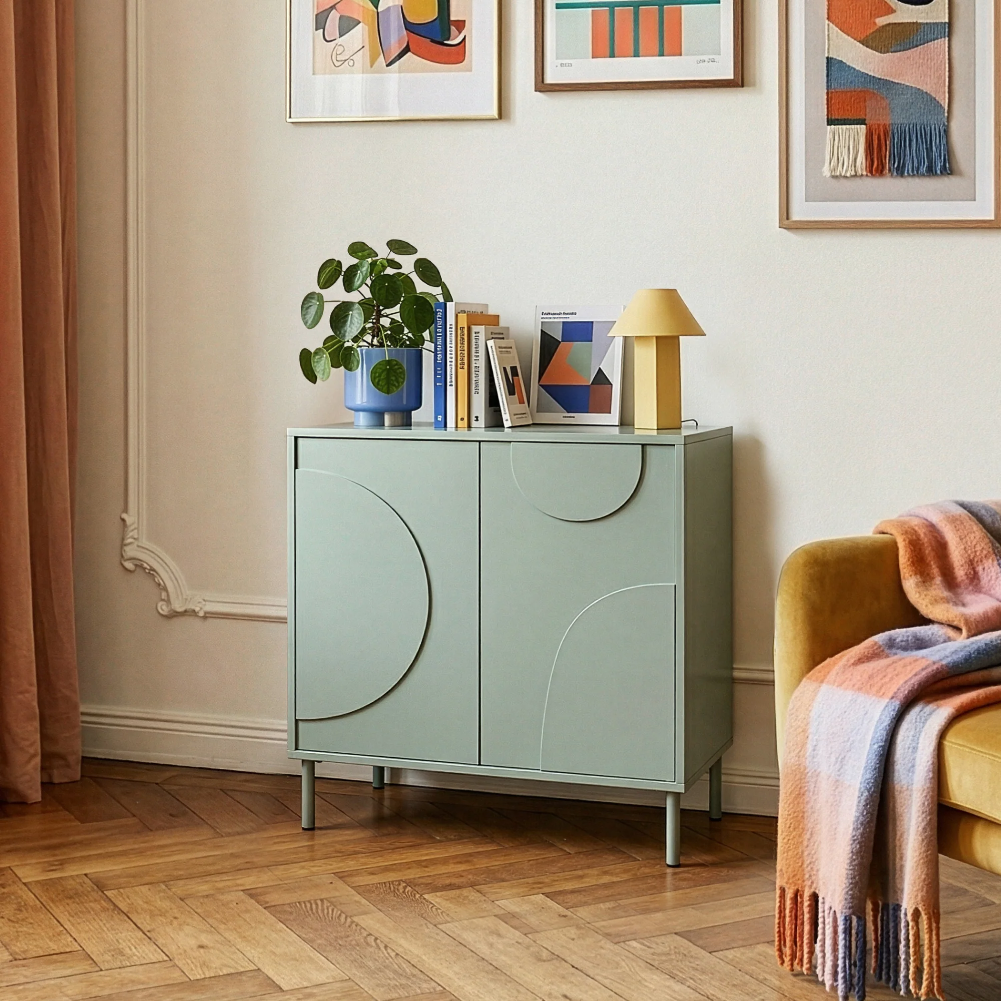Sideboard Holea dressoir 75x70x34 cm [en.casa] - Image 4