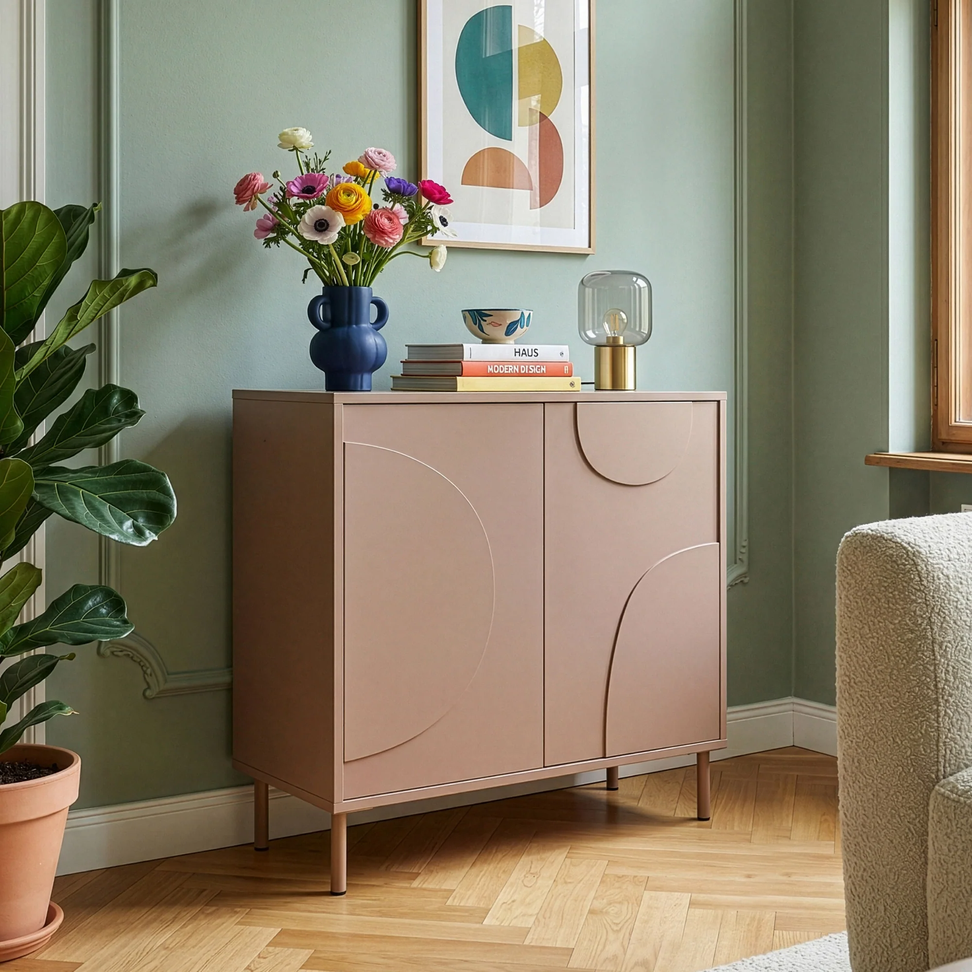 Sideboard Holea dressoir 75x70x34 cm [en.casa] - Image 5