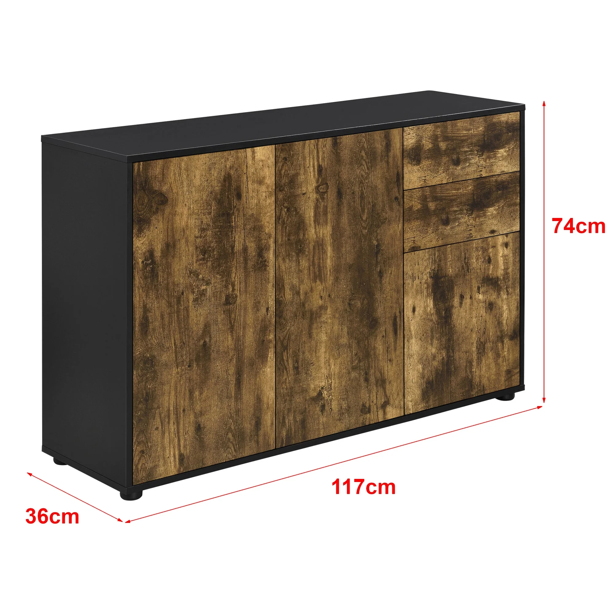 Commode Paarl druk en open 74x117x36 cm - 5 varianten - Image 7