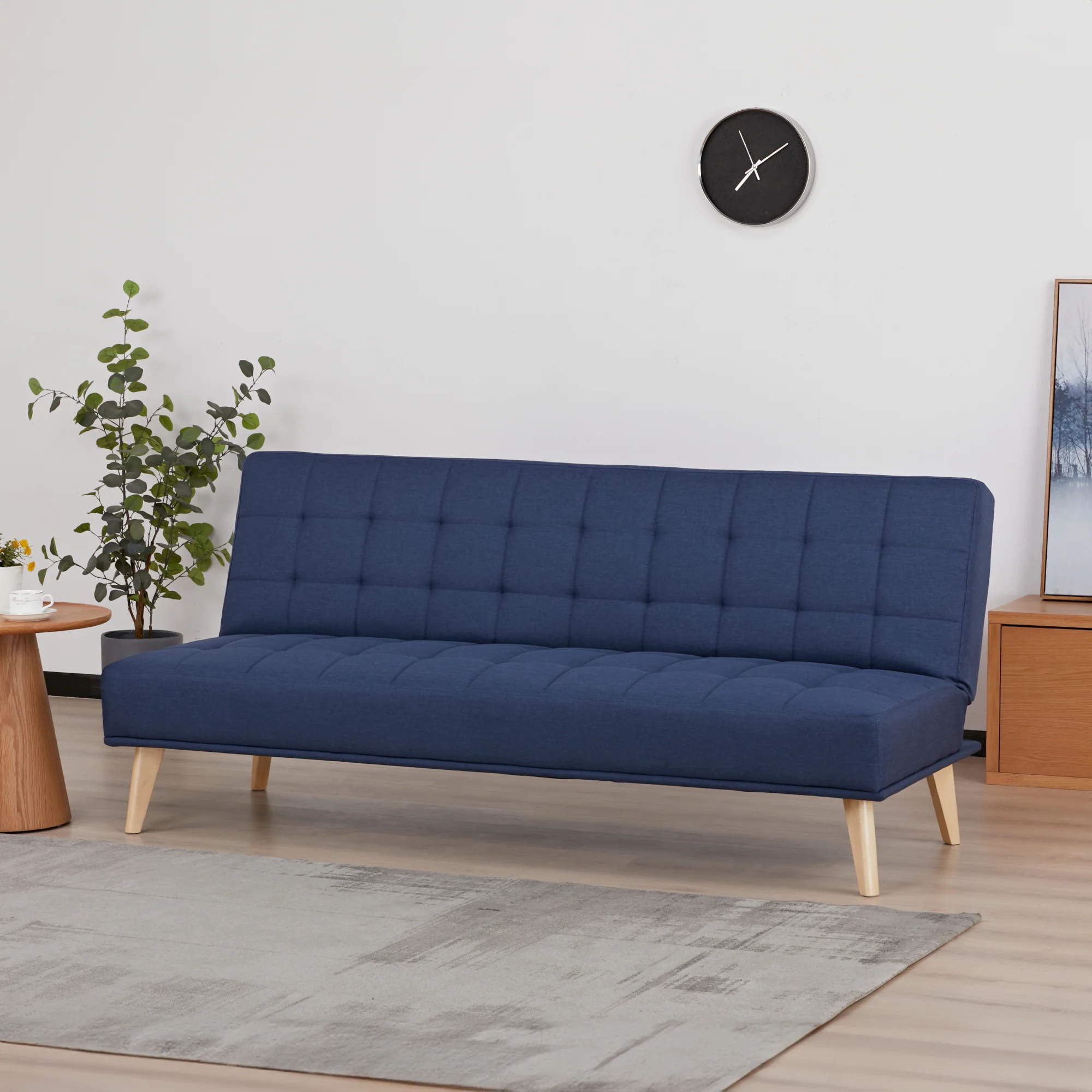 Slaapbank Pukkila 180x86x81 cm Textiel [en.casa] - Image 3