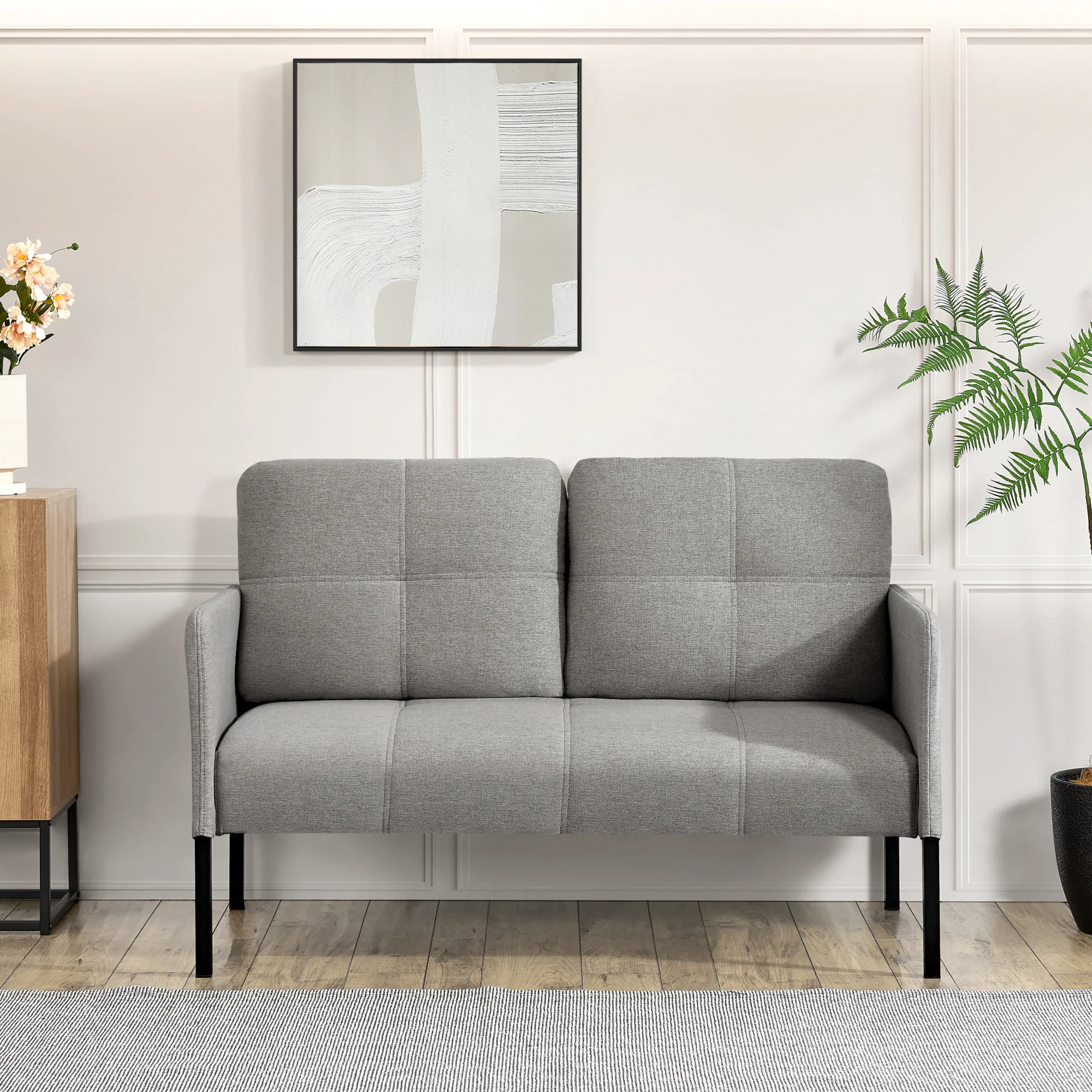 [en.casa] Tweezitsbank Reichling 77x119x69 cm - 2 varianten - Image 3