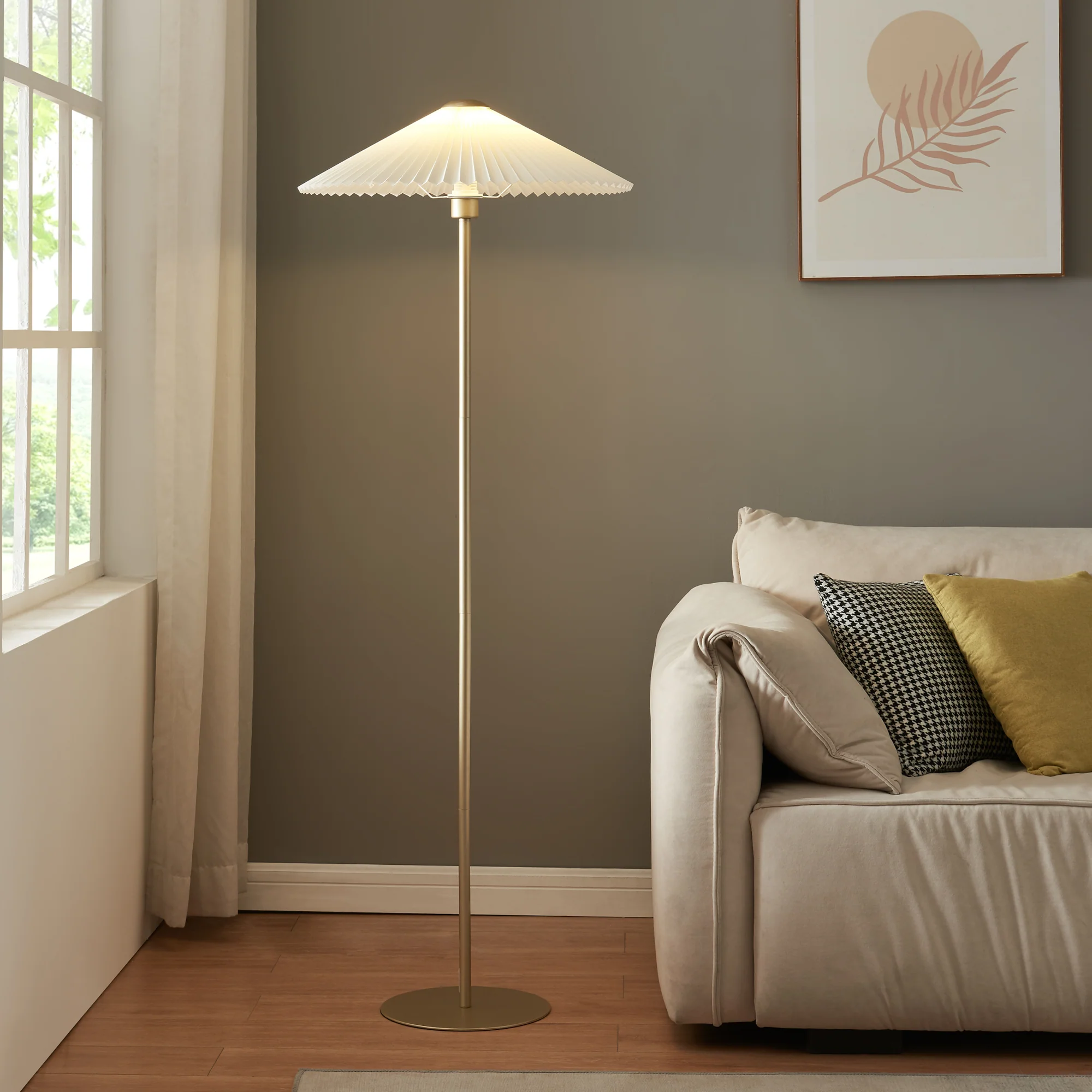Staande lamp Appledore vloerlamp 147 cm E27 lux.pro - Image 3