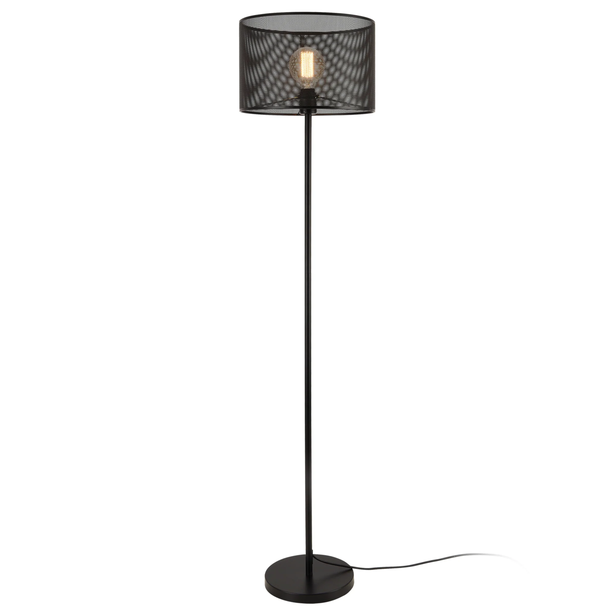 Vloerlamp staande lamp 153 cm Arensburg E27 zwart