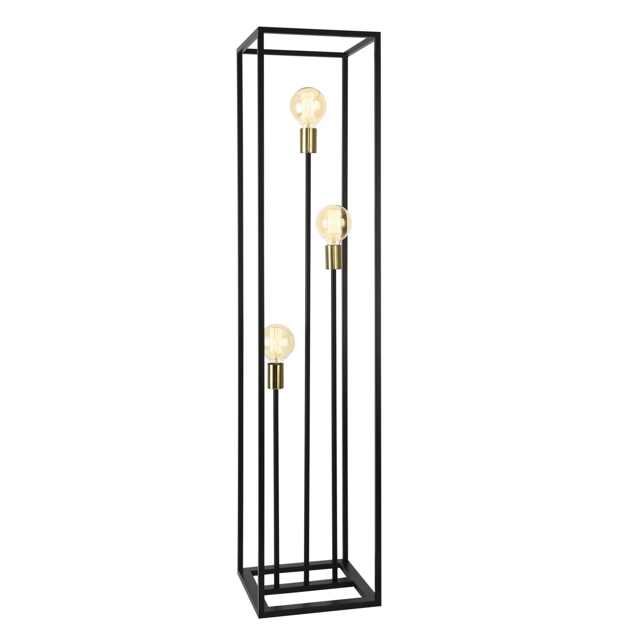 Vloerlamp staande lamp 140x30x30 cm Groningen 3xE27 - verschillende kleuren - Image 3