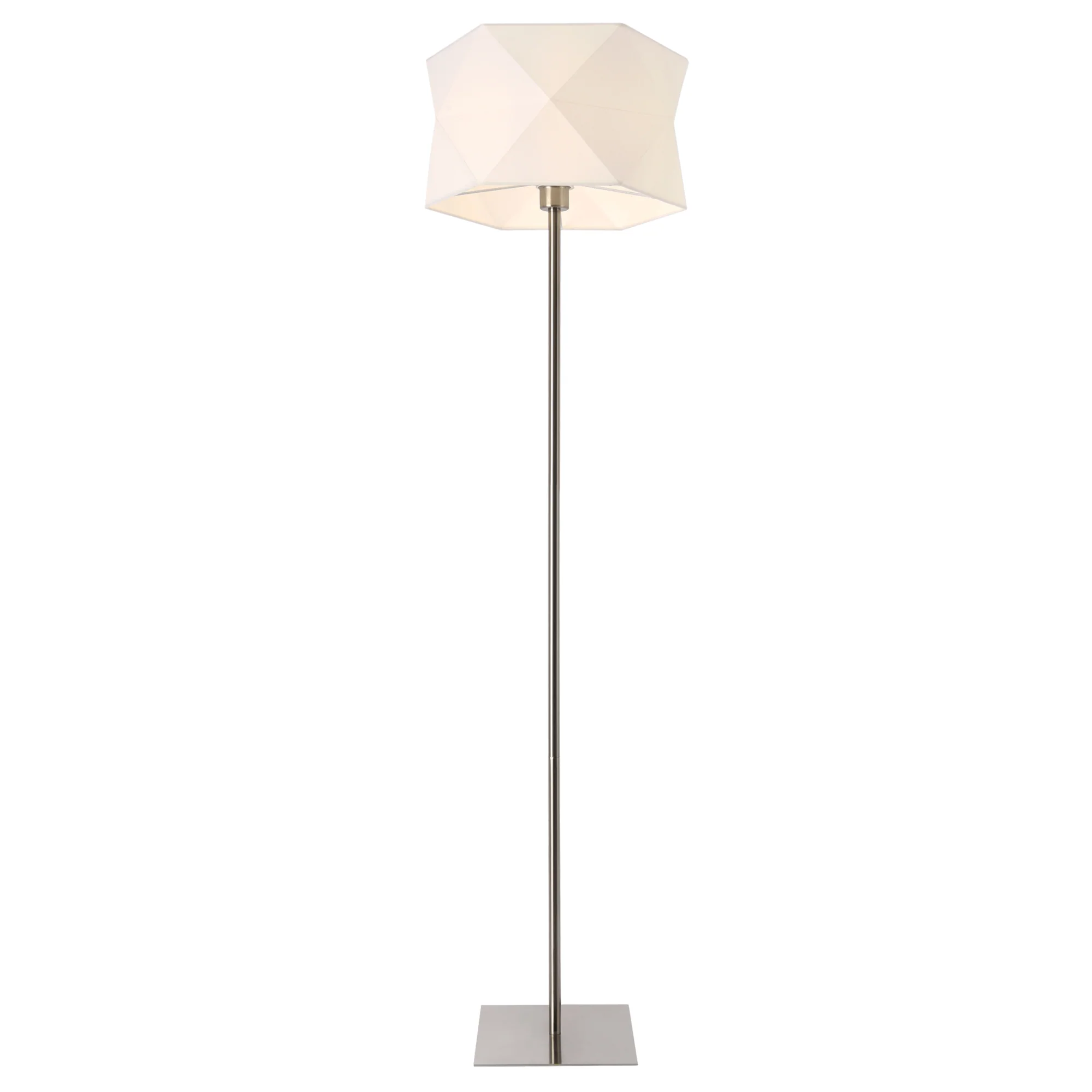 Vloerlamp 152 cm staande lamp Narwa E27 chroom en wit