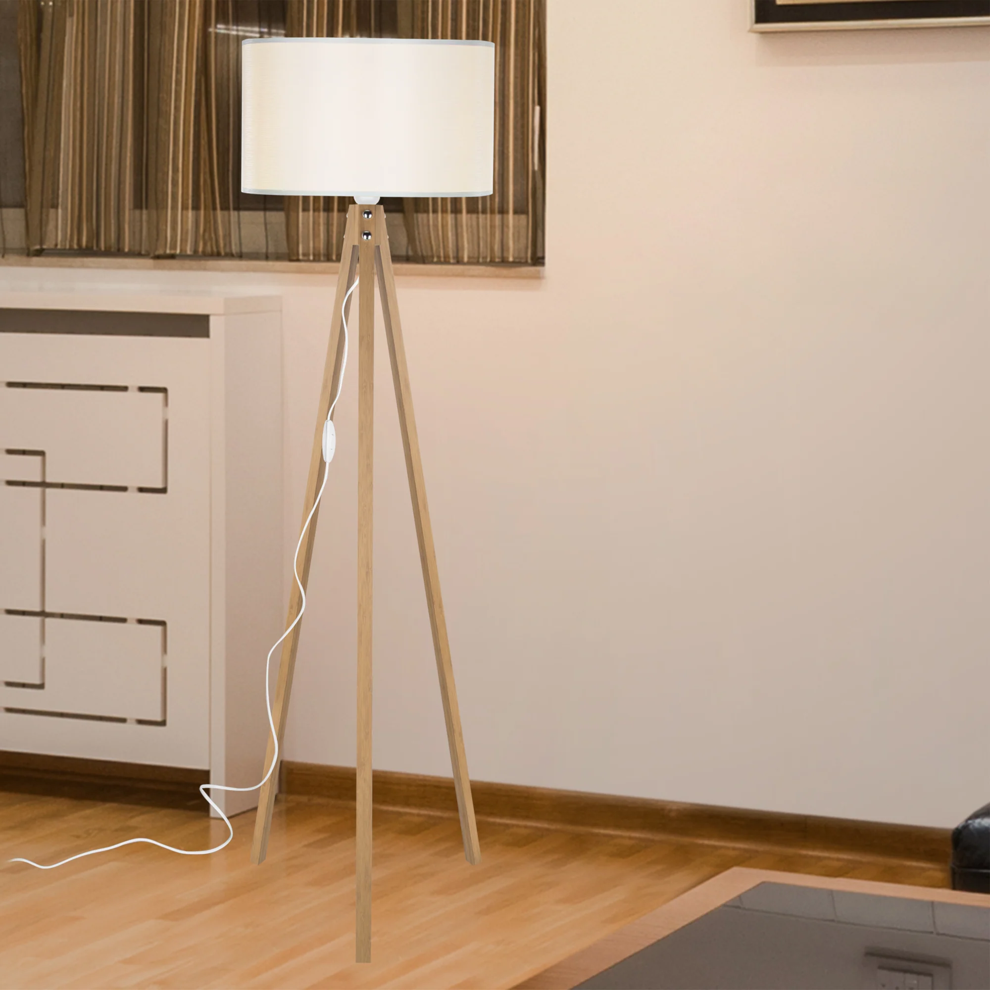 [en.casa] Staande lamp vloerlamp E27 Rochester - 5 varianten - Image 5