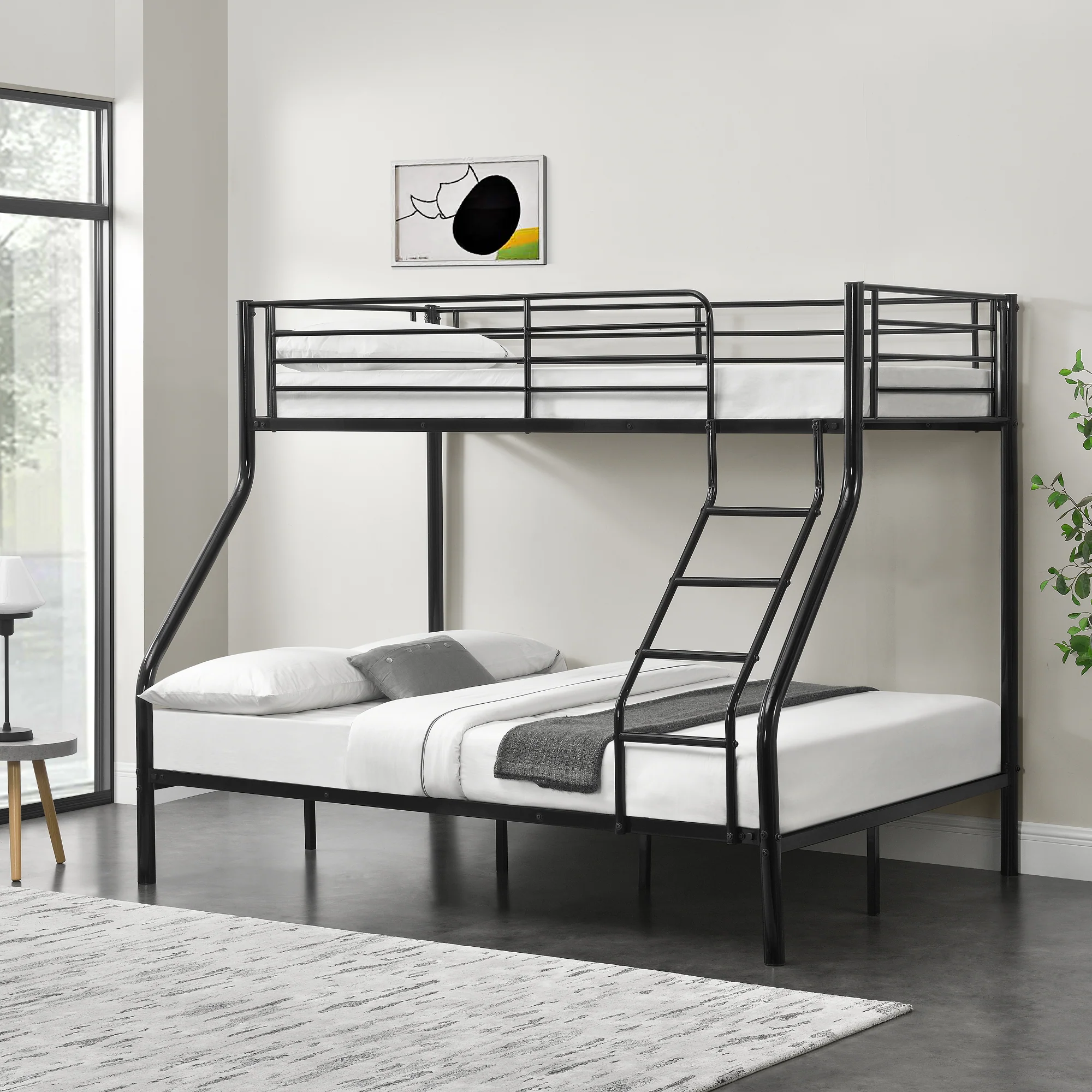 Metalen stapelbed kinderbed 210x147,5x168 cm - 2 varianten - Image 3