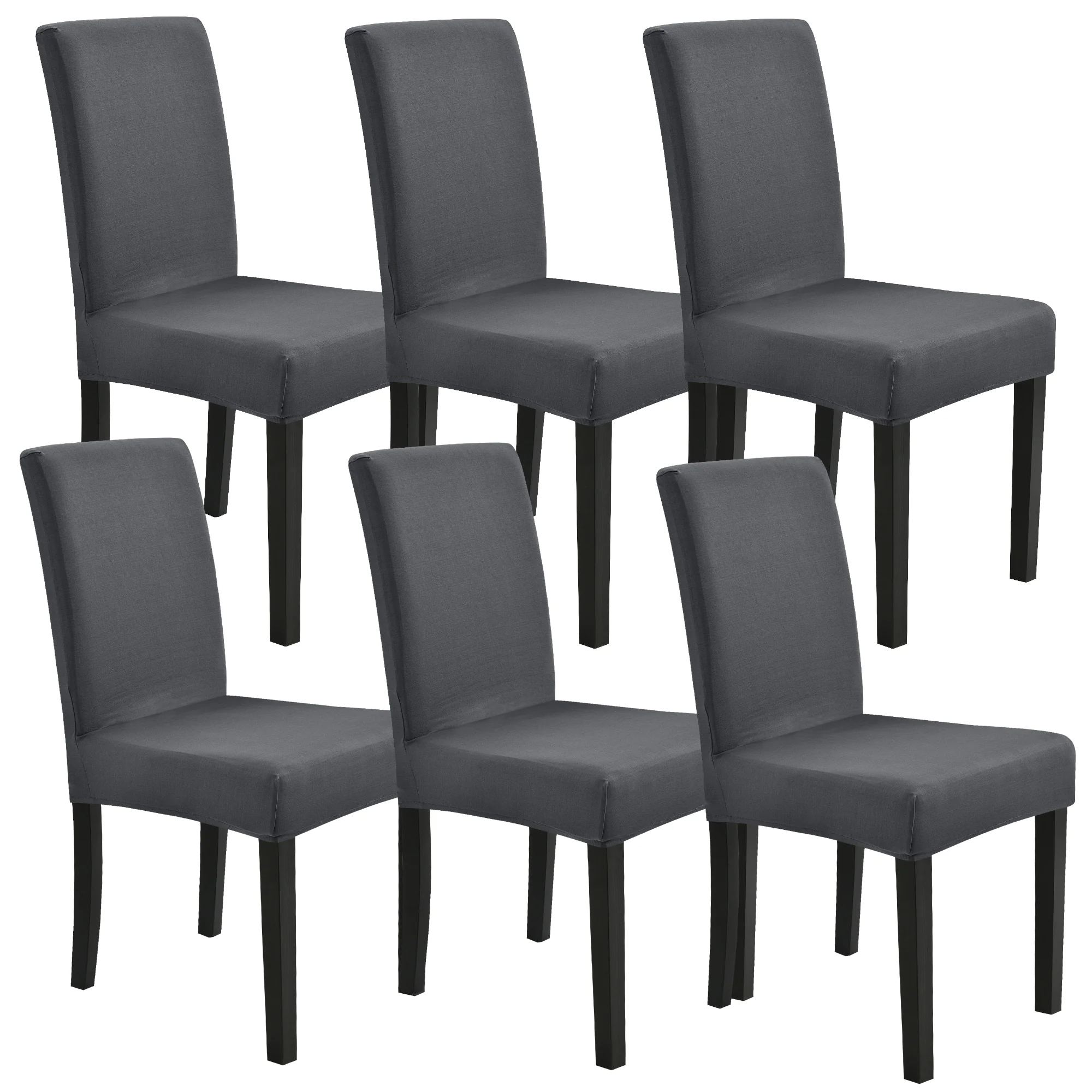 Stoelhoezen stoelovertrek - 1-4-6 stuks set - verschillende kleuren - Image 8