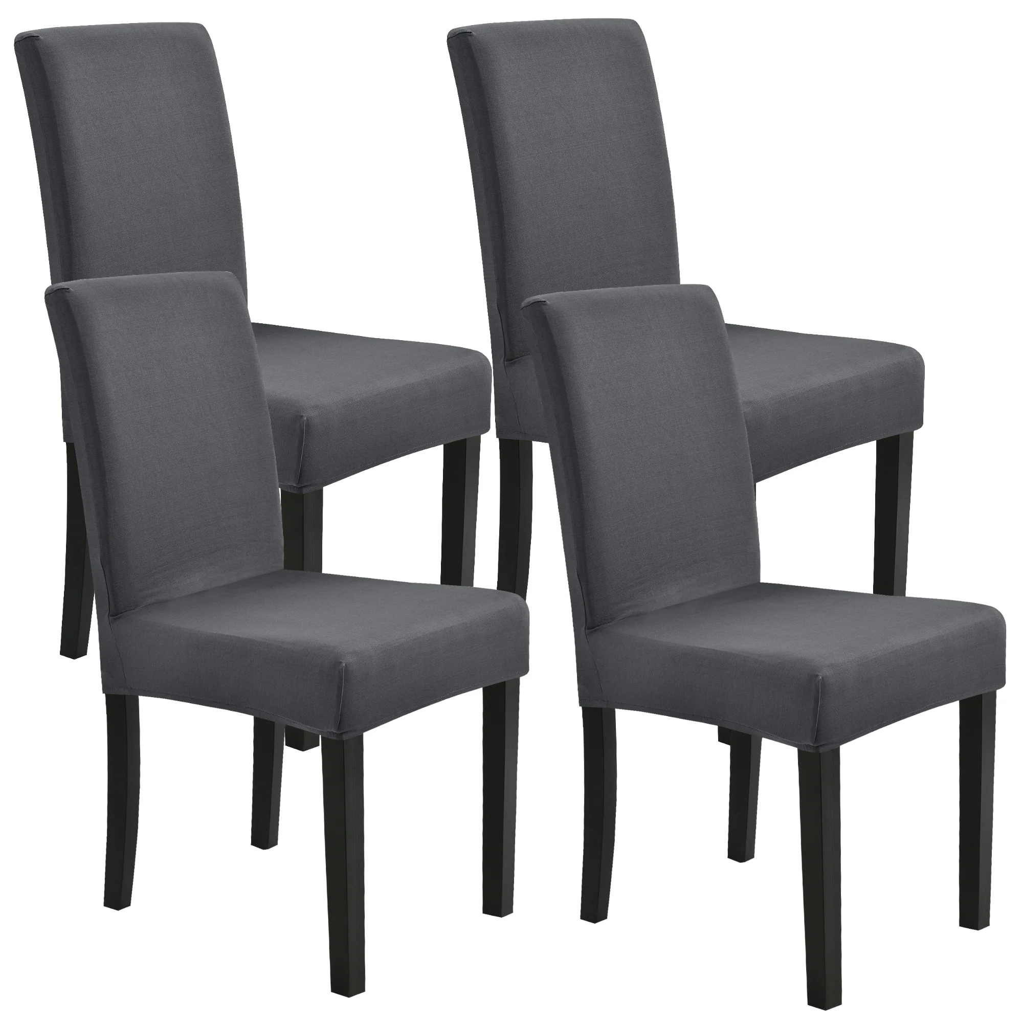 Stoelhoezen stoelovertrek - 1-4-6 stuks set - verschillende kleuren - Image 9