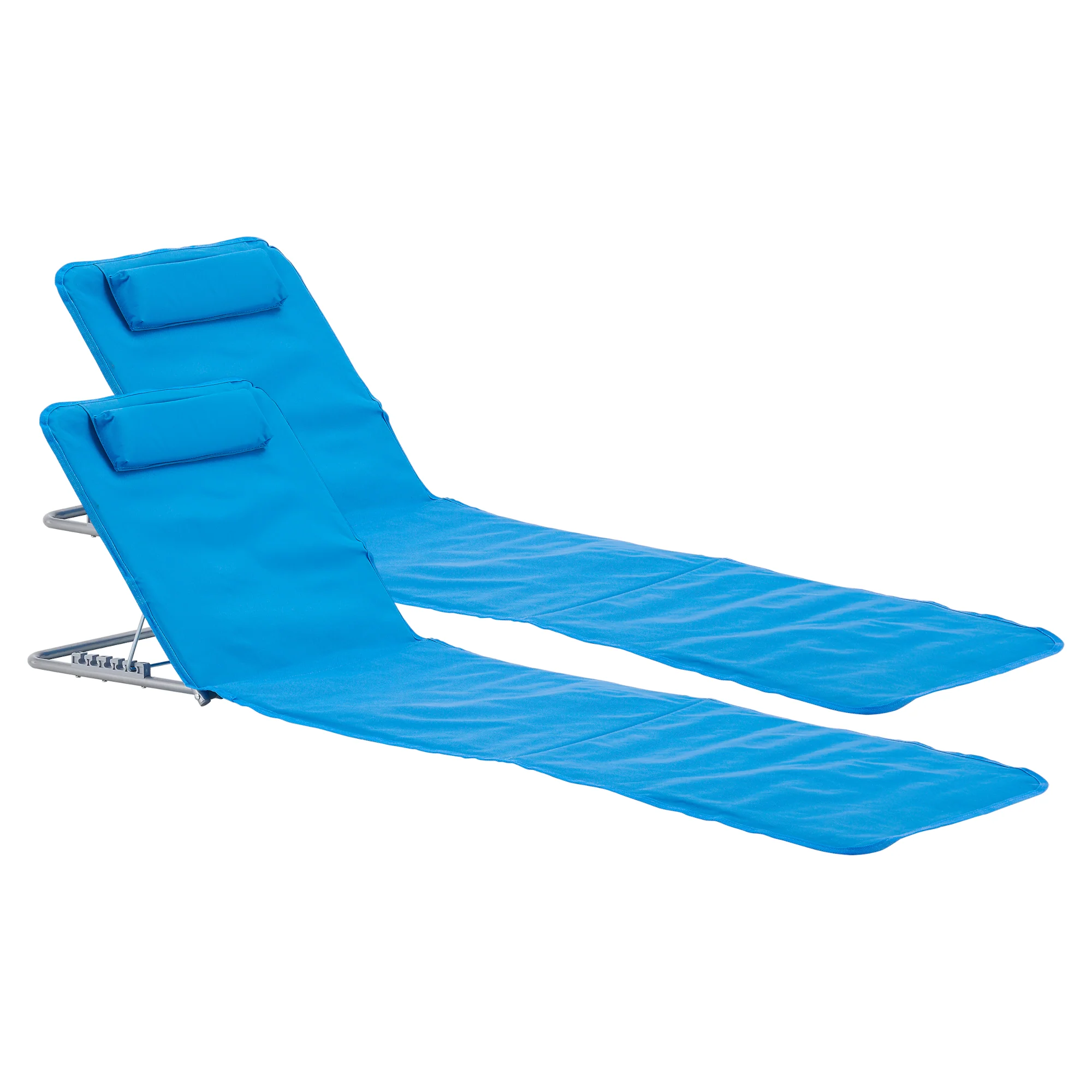 [en.casa] Strandmat Cellorigo met rugleuning set van 2 - 4 varianten