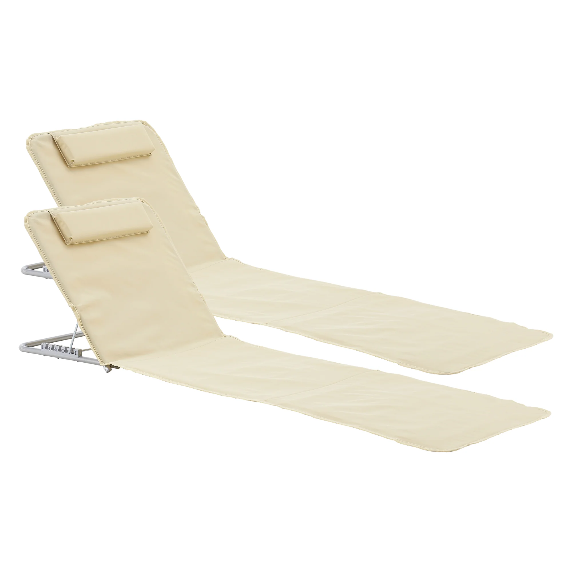 [en.casa] Strandmat Cellorigo met rugleuning set van 2 - 4 varianten - Image 4