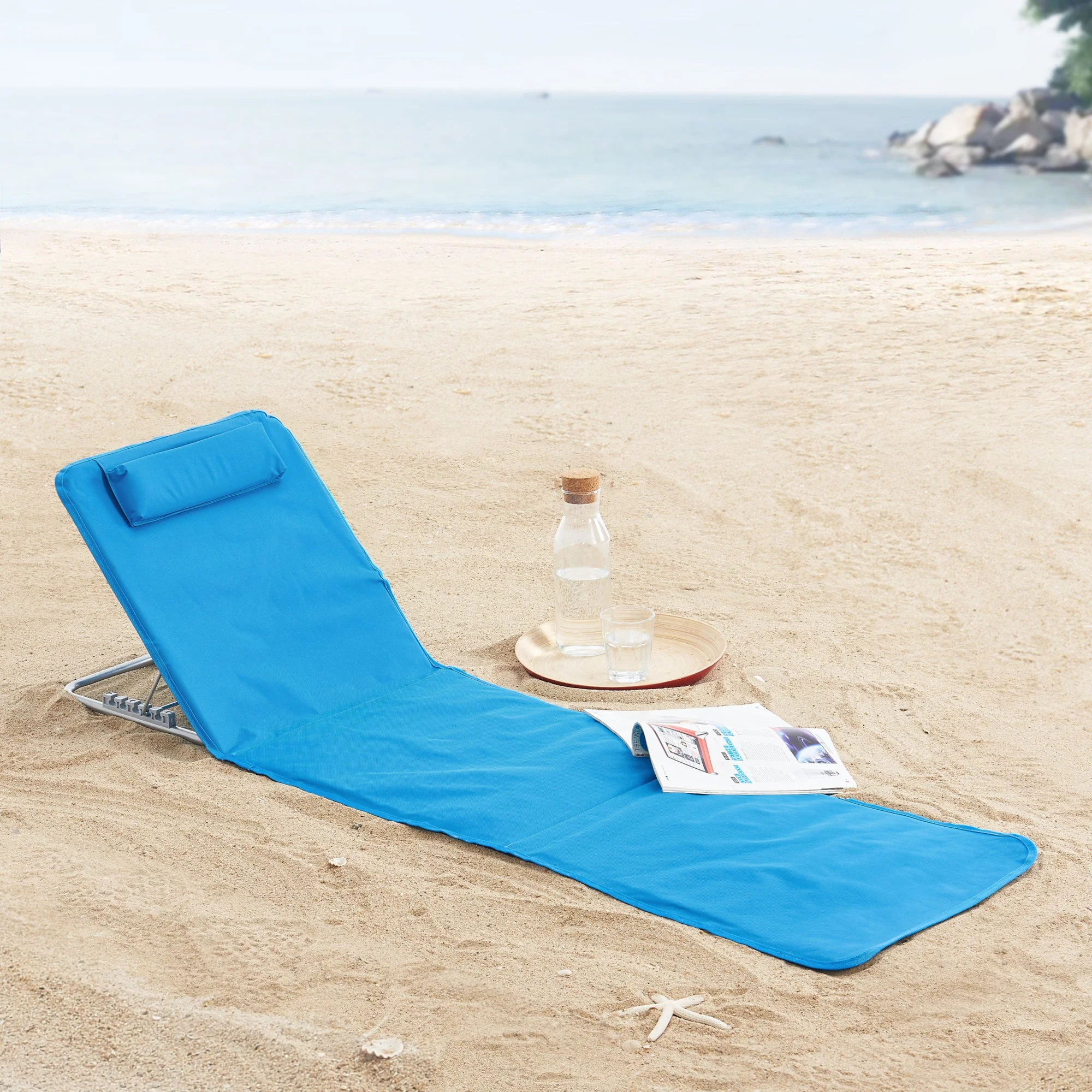 [en.casa] Strandmat Cellorigo met rugleuning set van 2 - 4 varianten - Image 6