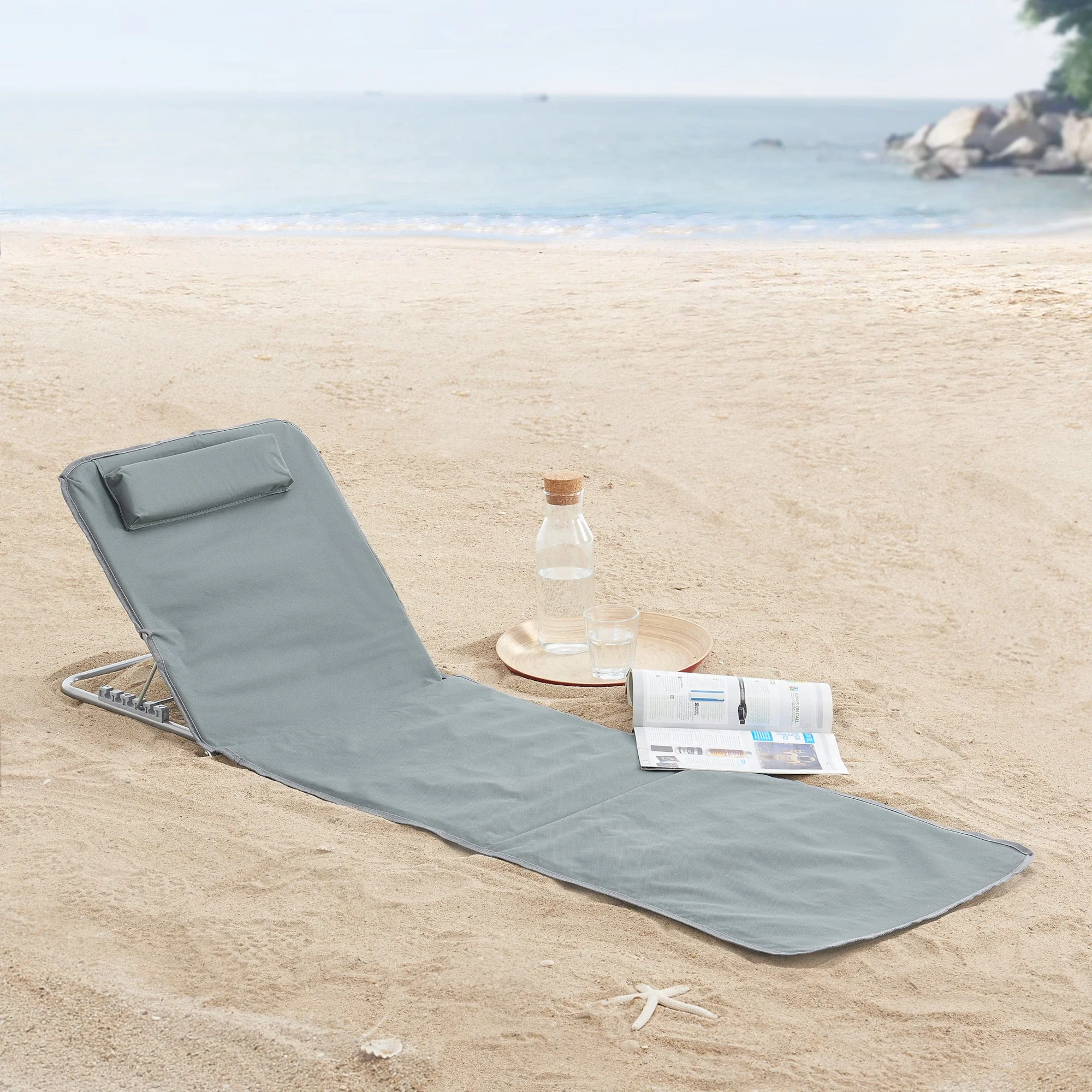 [en.casa] Strandmat Cellorigo met rugleuning set van 2 - 4 varianten - Image 9