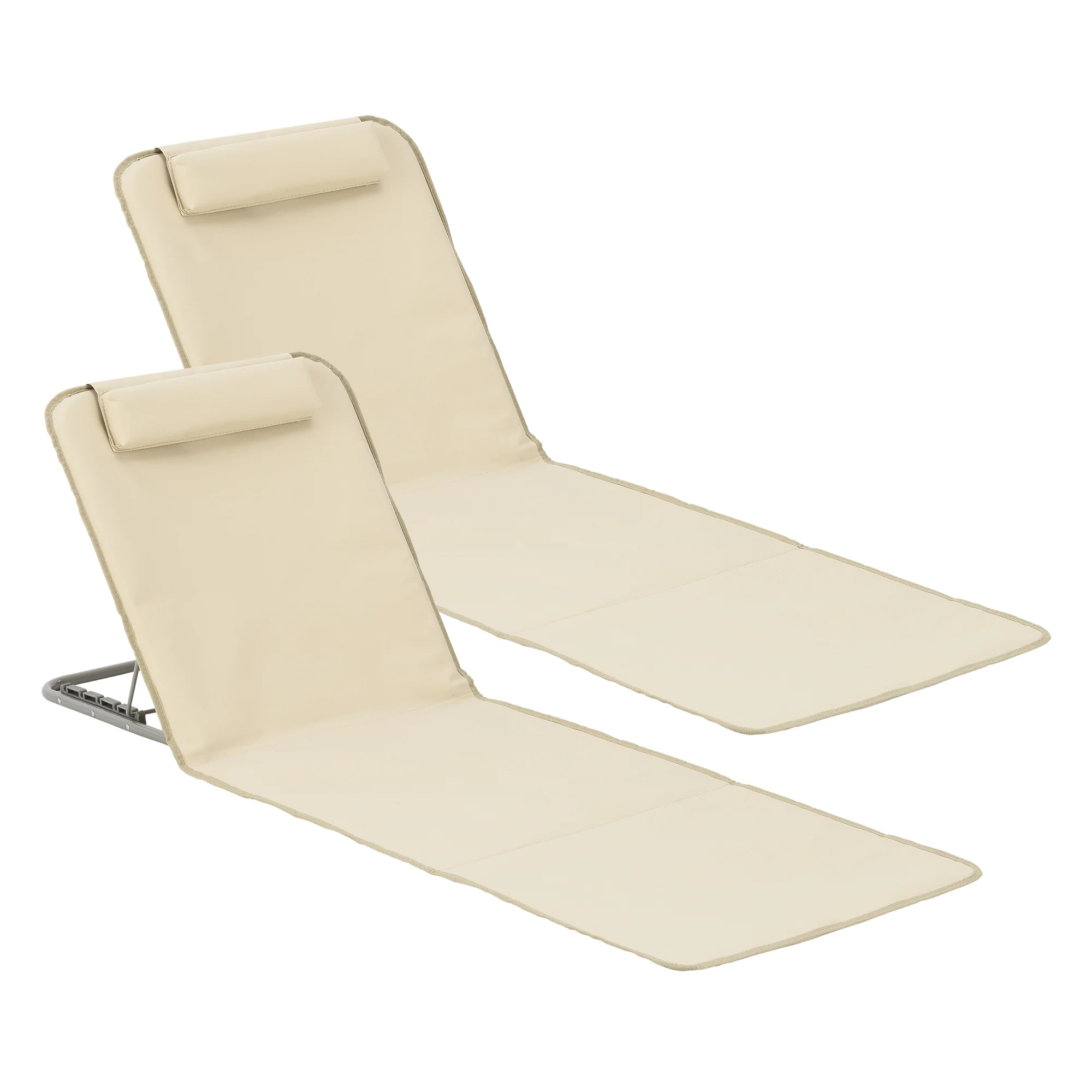 Strandmat Donostia met rugleuning set van 2 [en.casa] - Image 4