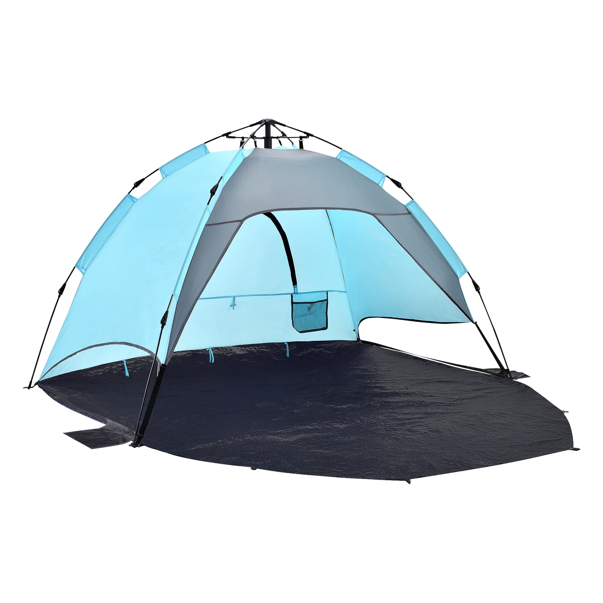 [pro.tec] Strandtent Mullsjö pop-up 215x135x140 cm - 3 varianten - Image 4