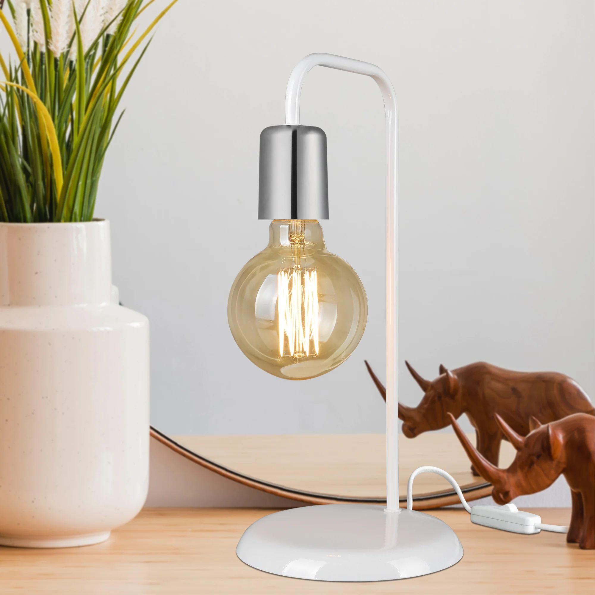[lux.pro] Tafellamp bureaulamp Lancaster E27 - 2 varianten - Image 3