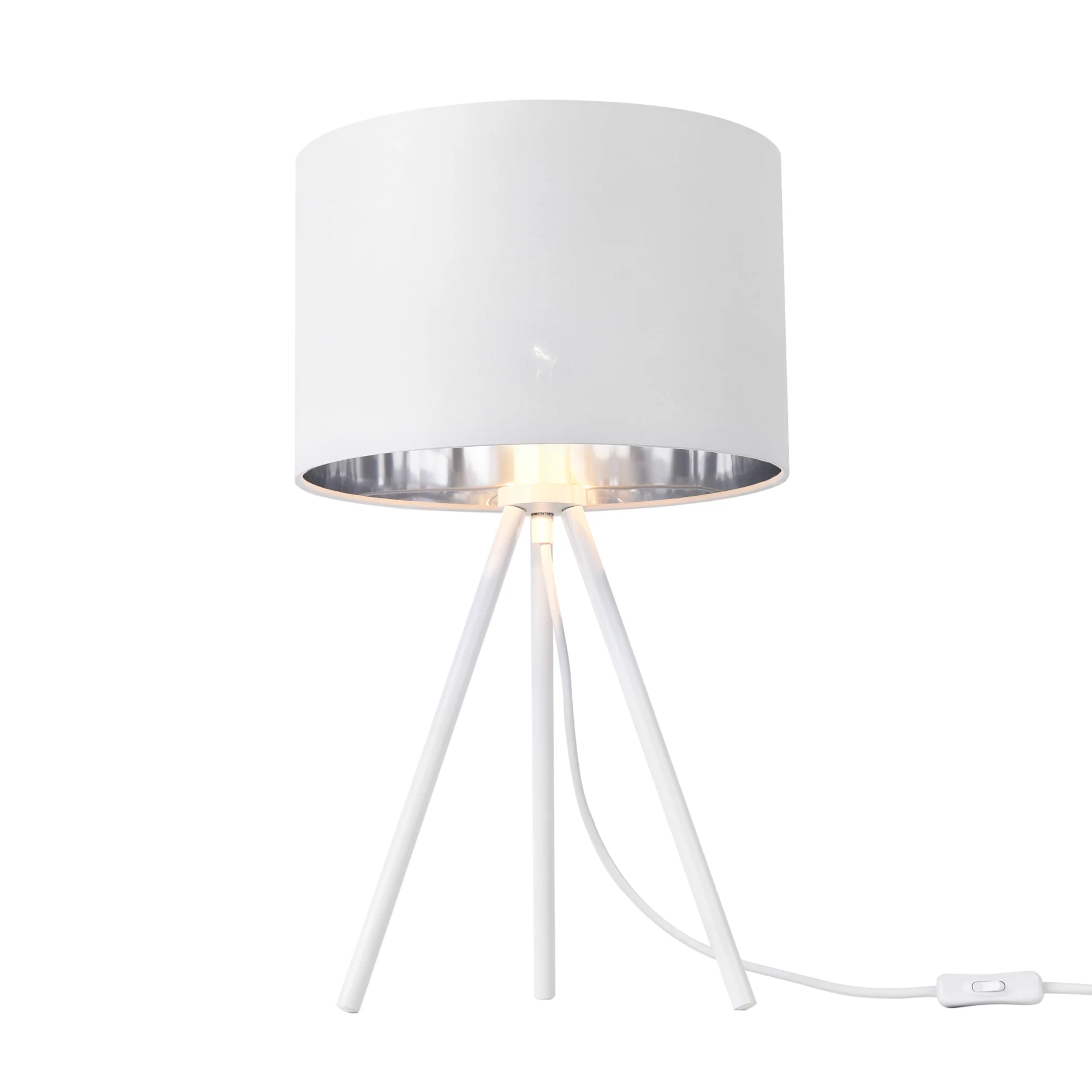 Tafellamp Metz tripod lamp 51xØ30 cm E14 - 2 kleuren - Image 2