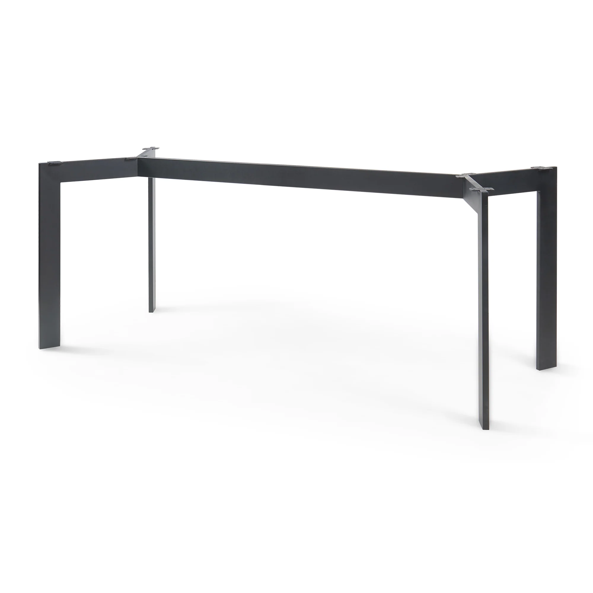 Tafelonderstel Verg tafelpoot stalen frame zwart [en.casa] - Image 5