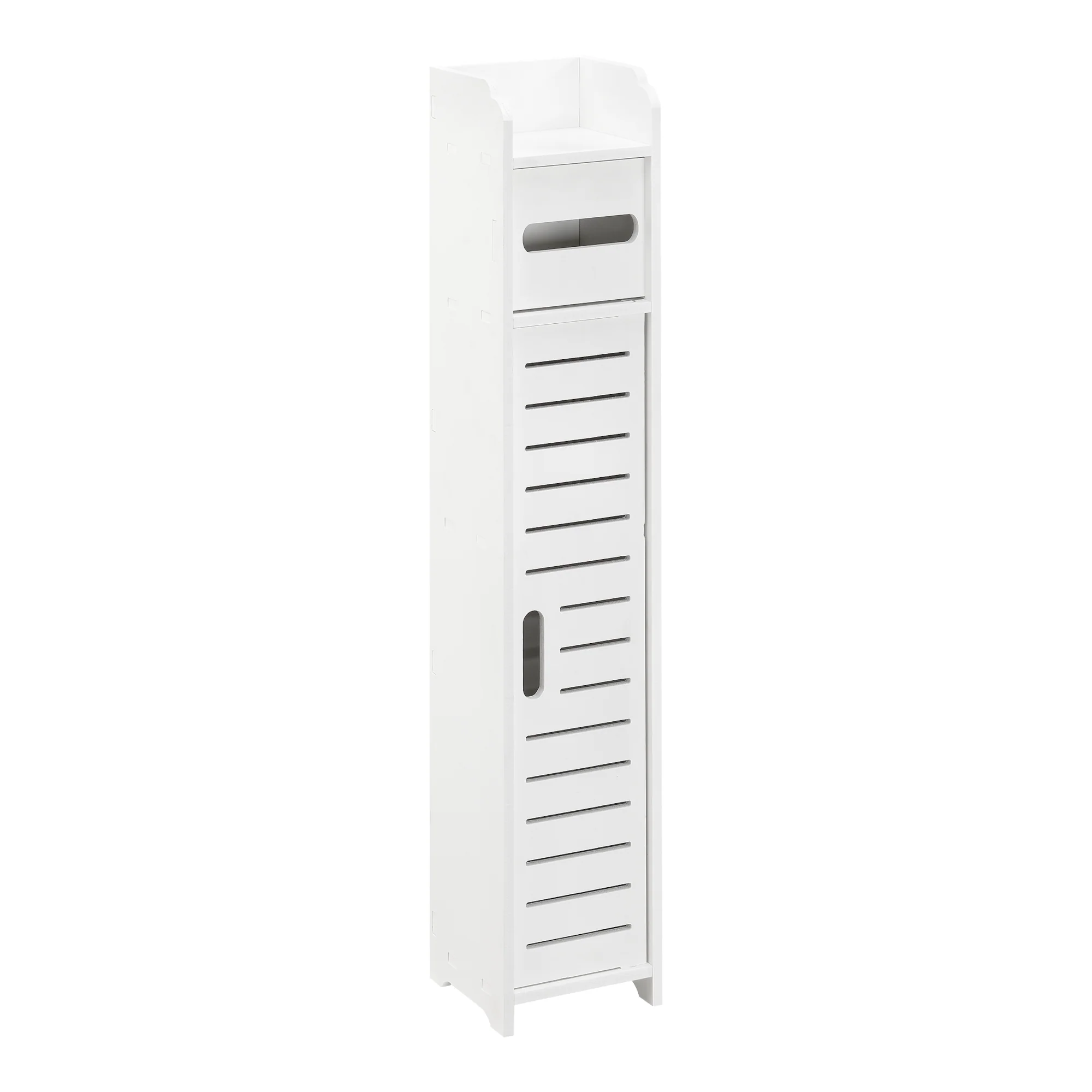 Toiletrol houder Leoben HKC badkamerkast toiletkast 80x15x15 cm - 2 varianten - Image 3