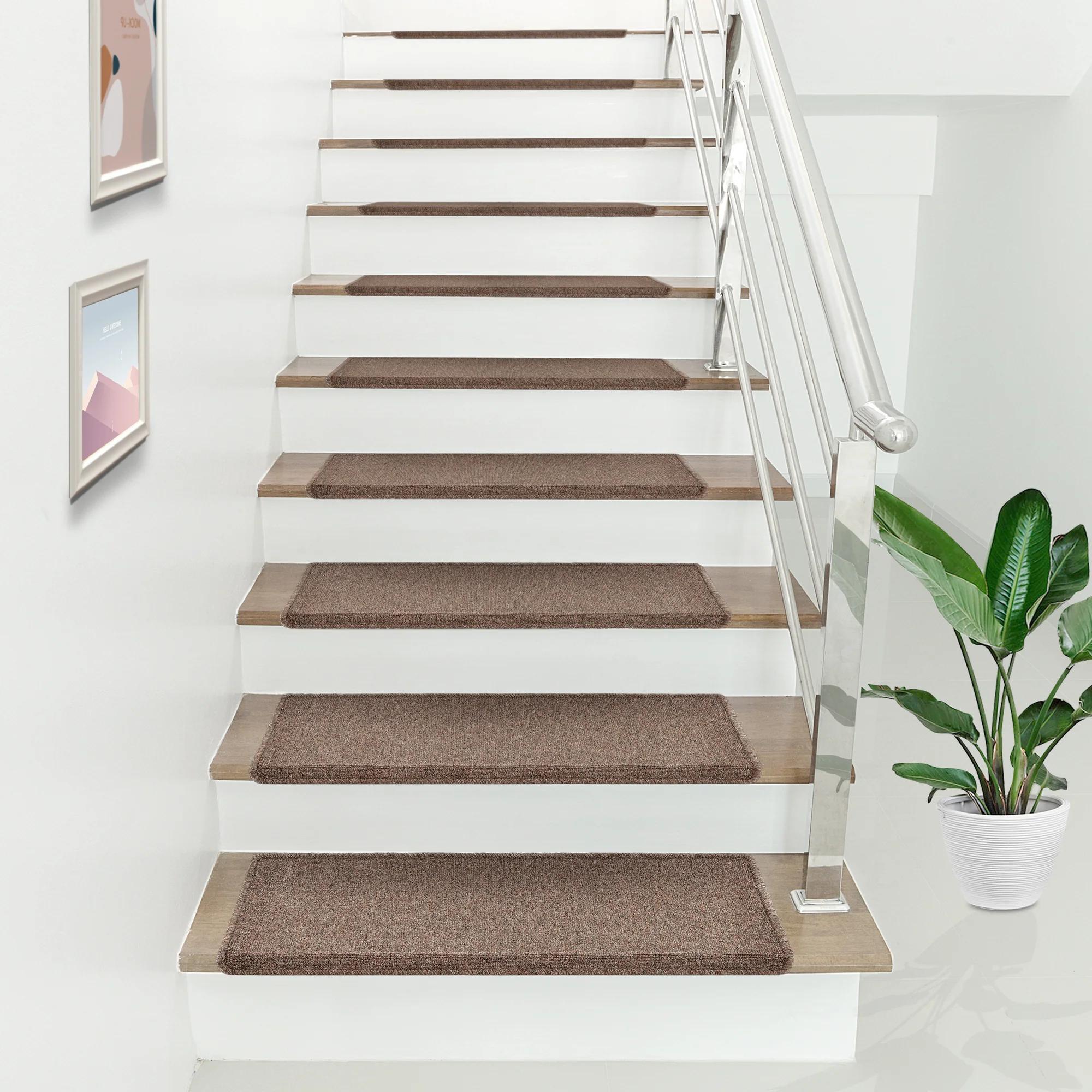 Trapmat zelfklevend set van 15 65x24+4 cm - 4 varianten - Image 3