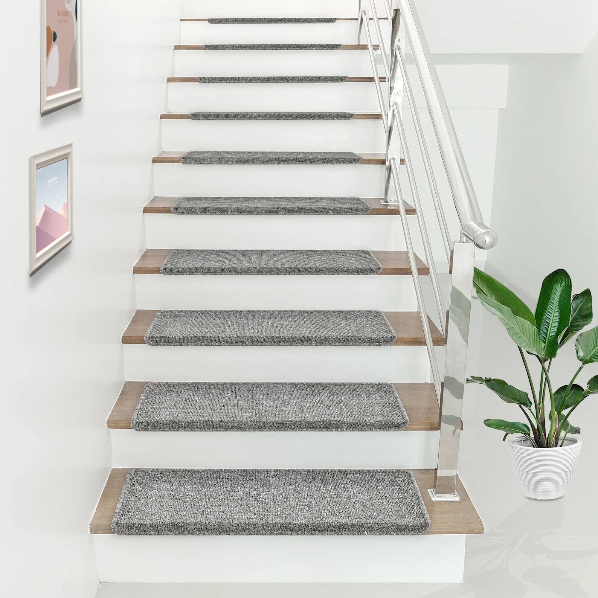 Trapmat zelfklevend set van 15 65x24+4 cm - 4 varianten - Image 4