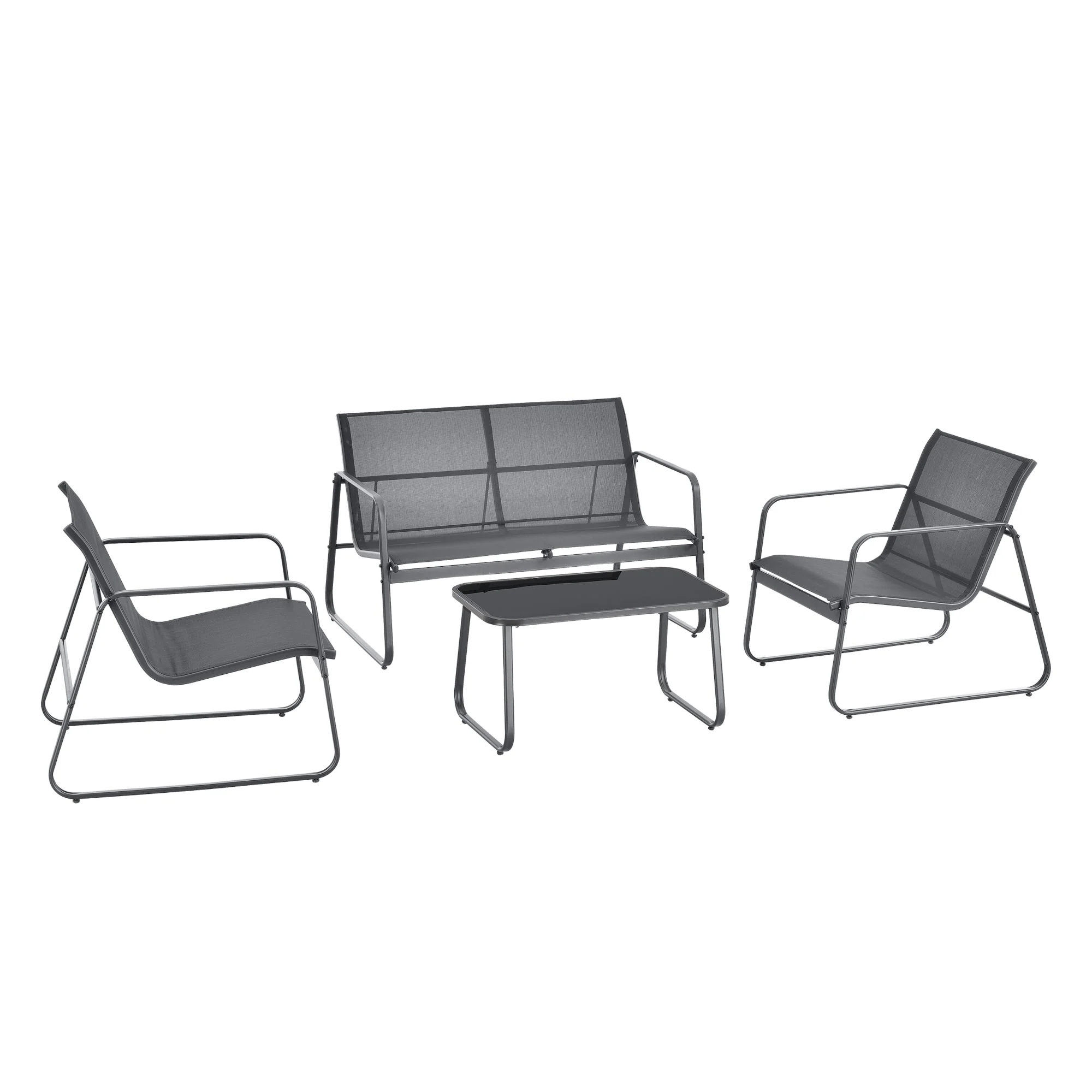 Tuinset 4-delig Anzi loungeset casa.pro