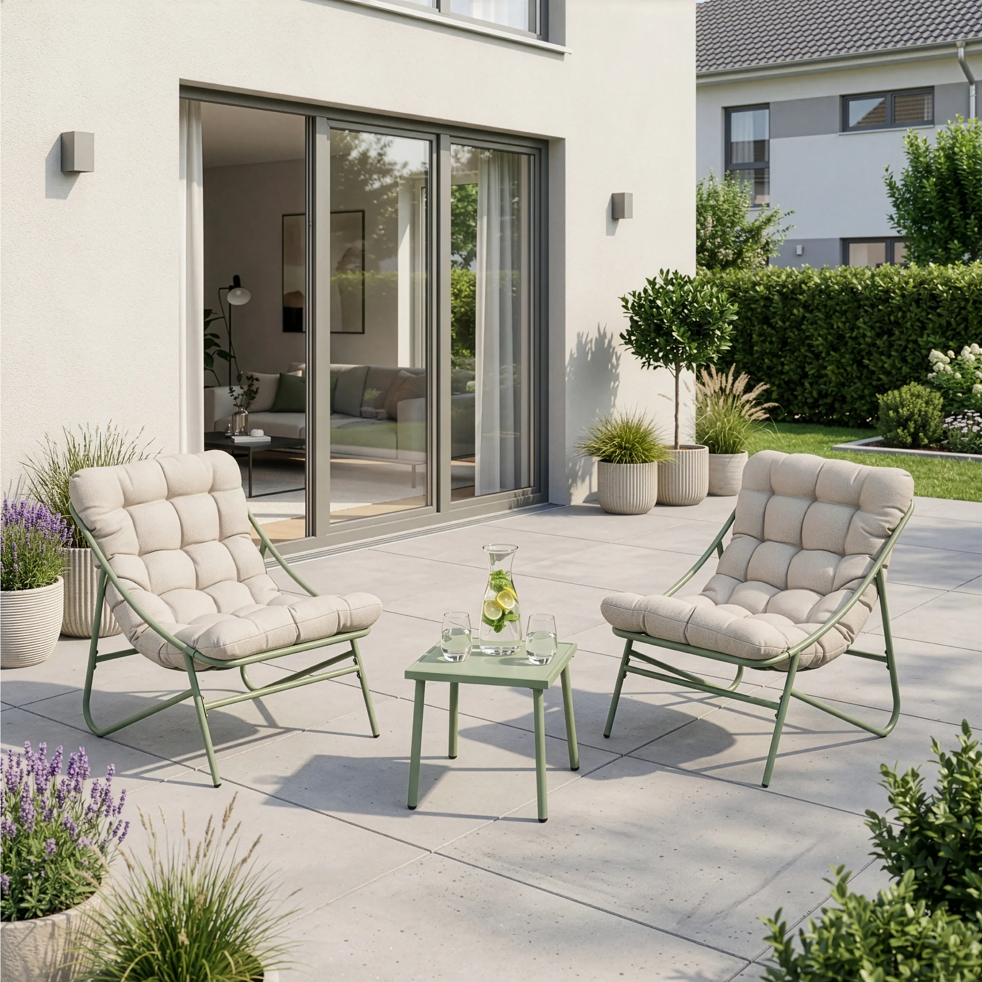 Tuinmeubelset Trölleping 3-delige tuinset [en.casa]  - Image 3