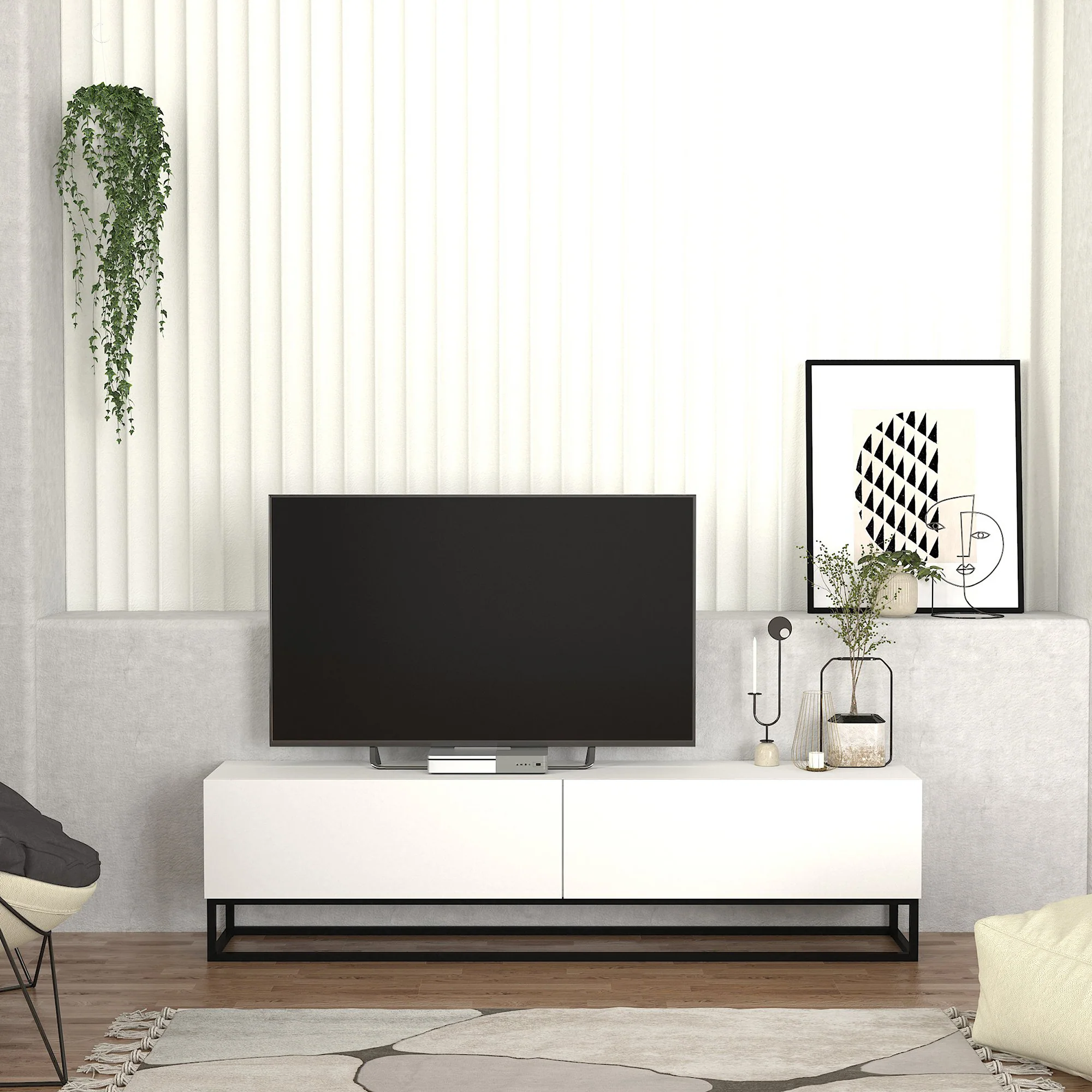 Tv-meubel Nolven [en.casa] - Image 4