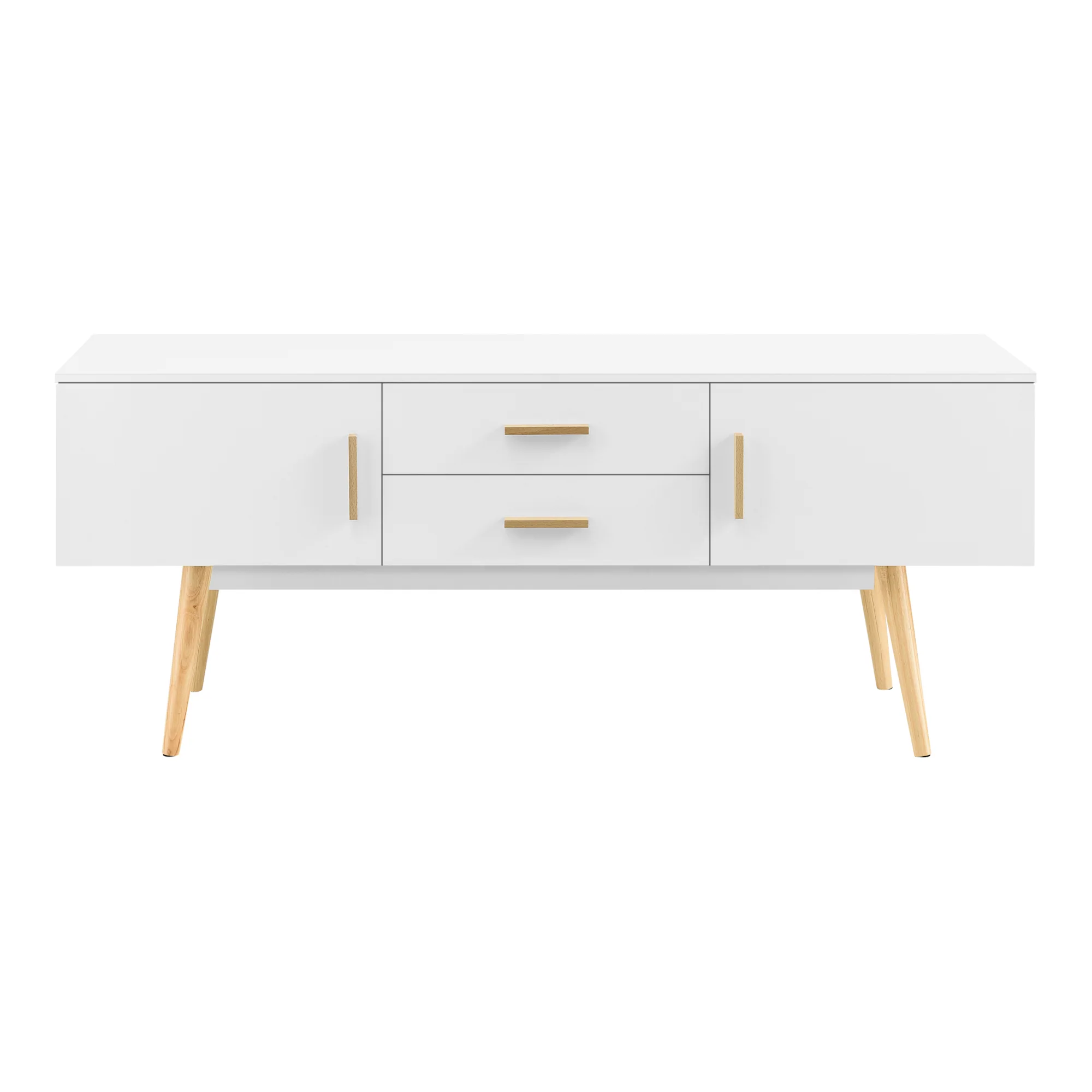 TV meubel Alavus tv kast met 2 lades 140x40x56 cm - 3 kleuren - Image 2