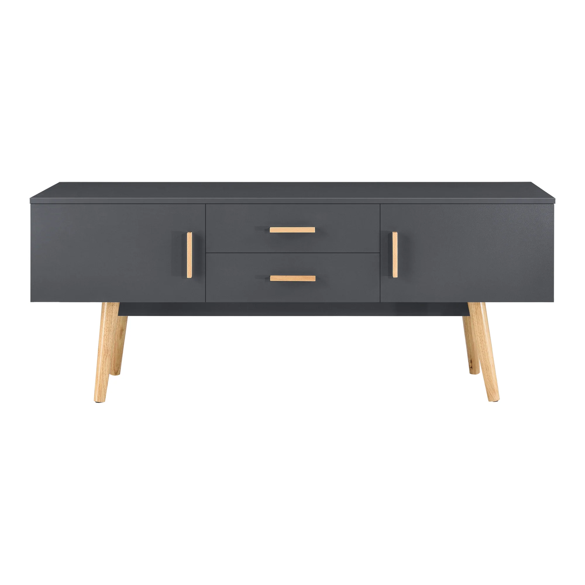 TV meubel Alavus tv kast met 2 lades 140x40x56 cm - 3 kleuren - Image 3