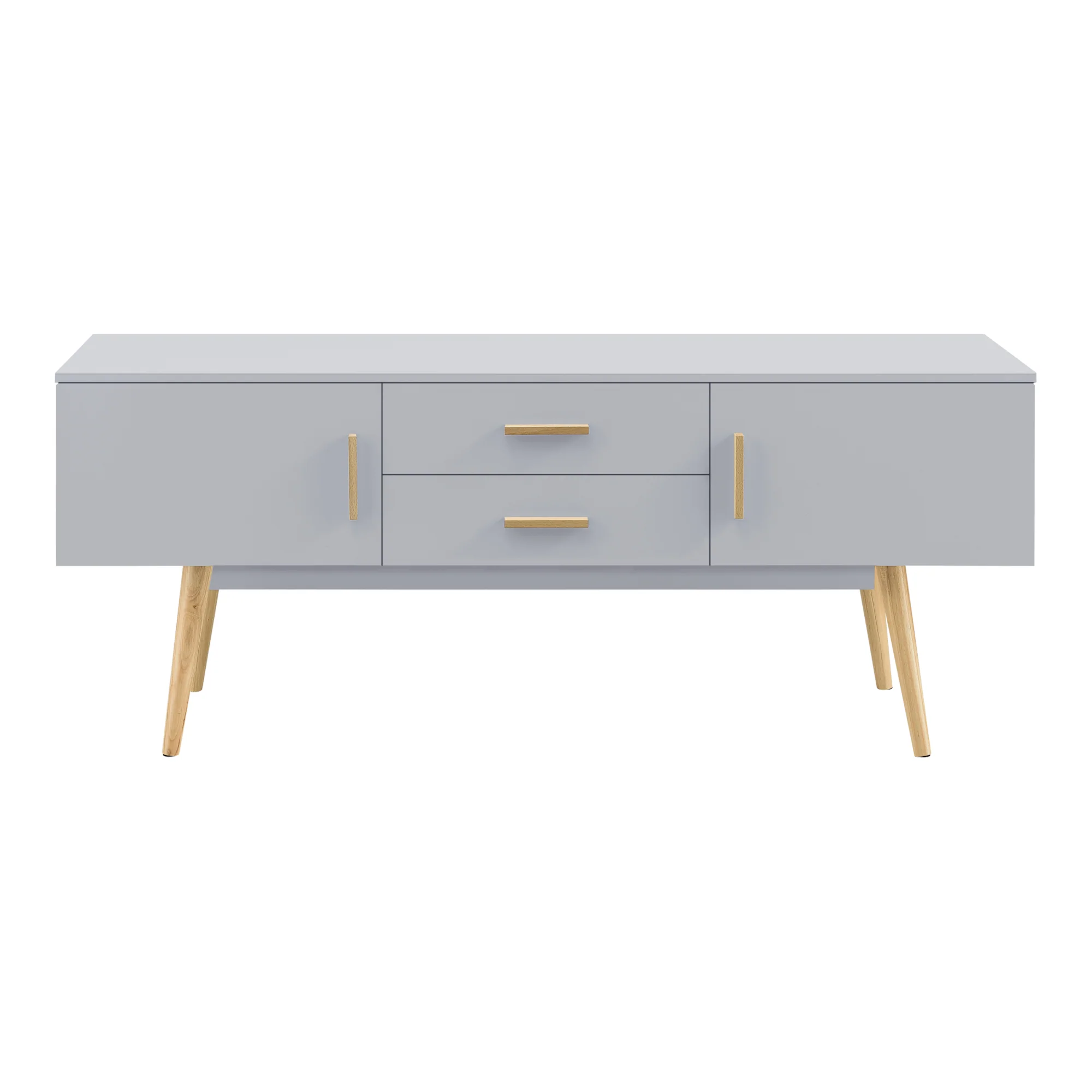 TV meubel Alavus tv kast met 2 lades 140x40x56 cm - 3 kleuren - Image 4