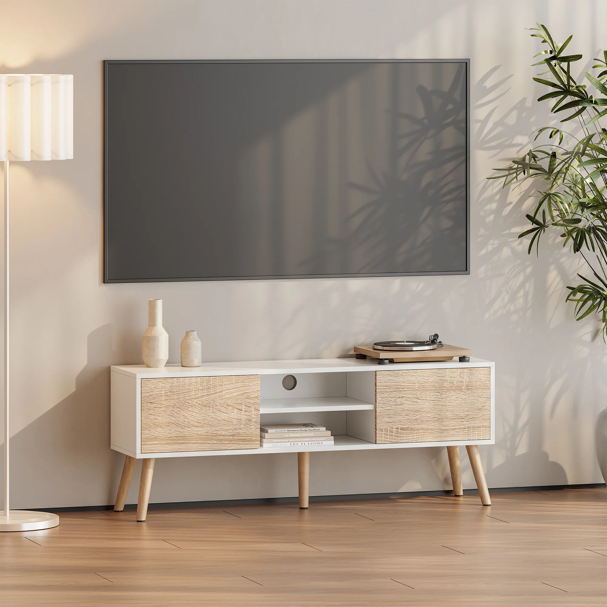 TV meubel Eskilstuna tv kast 120x29,5x46,5 cm - 7 varianten - Image 3