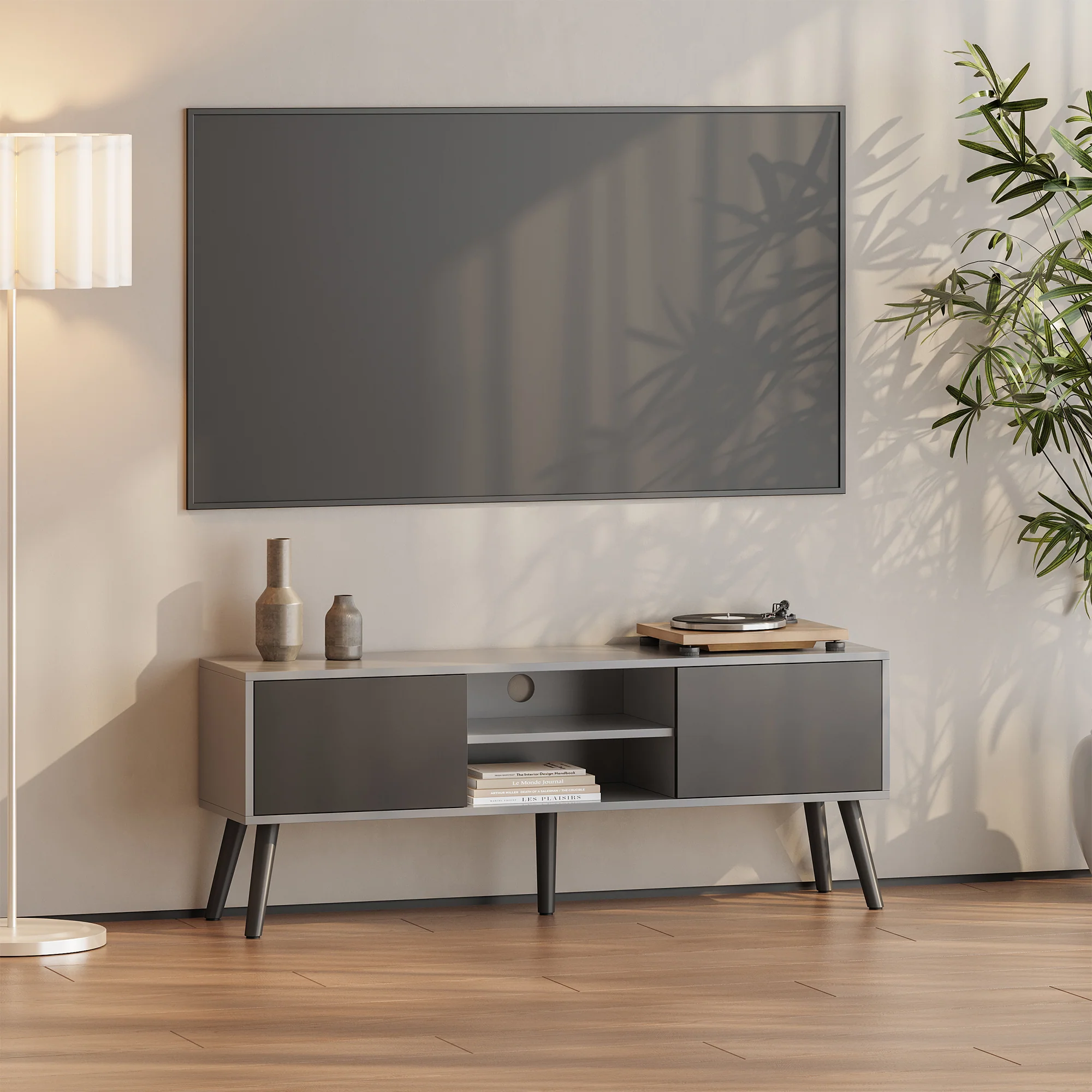 TV meubel Eskilstuna tv kast 120x29,5x46,5 cm - 7 varianten - Image 4