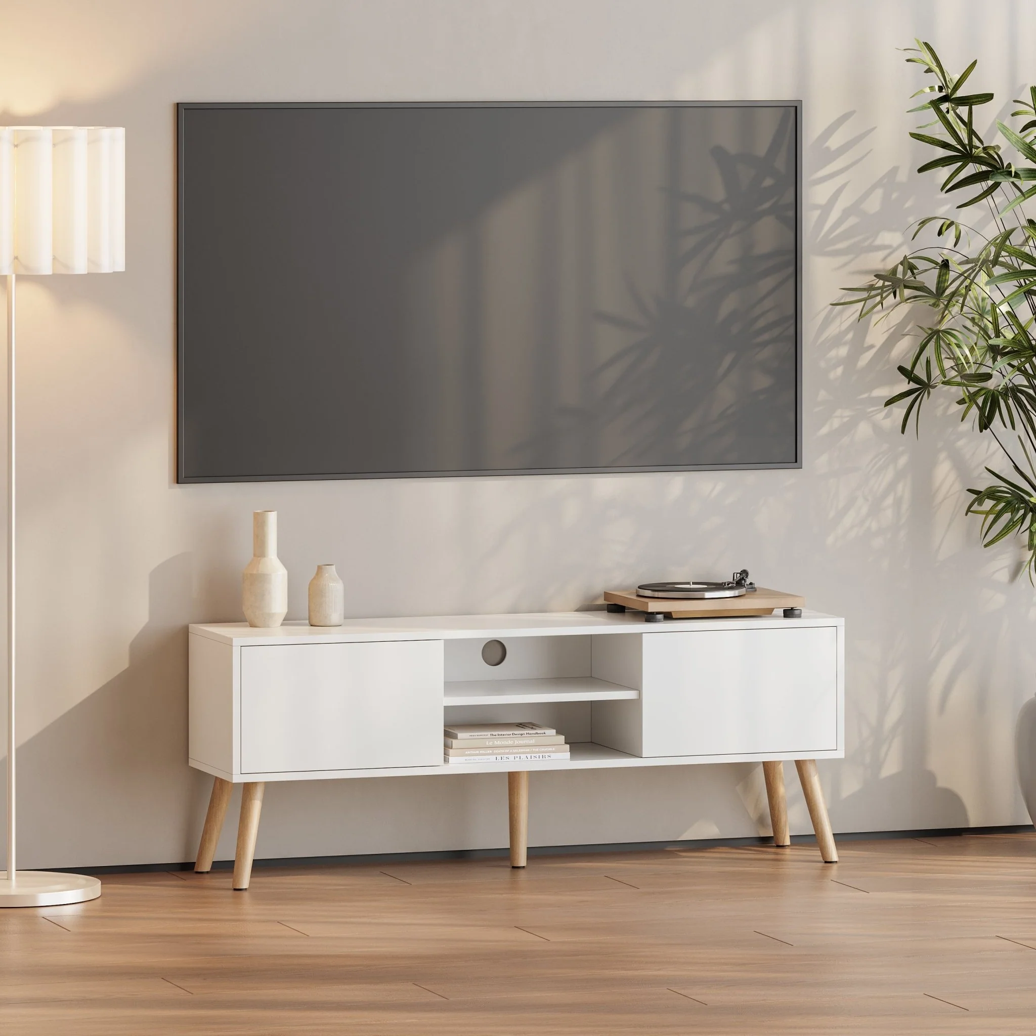 TV meubel Eskilstuna tv kast 120x29,5x46,5 cm - 7 varianten - Image 7