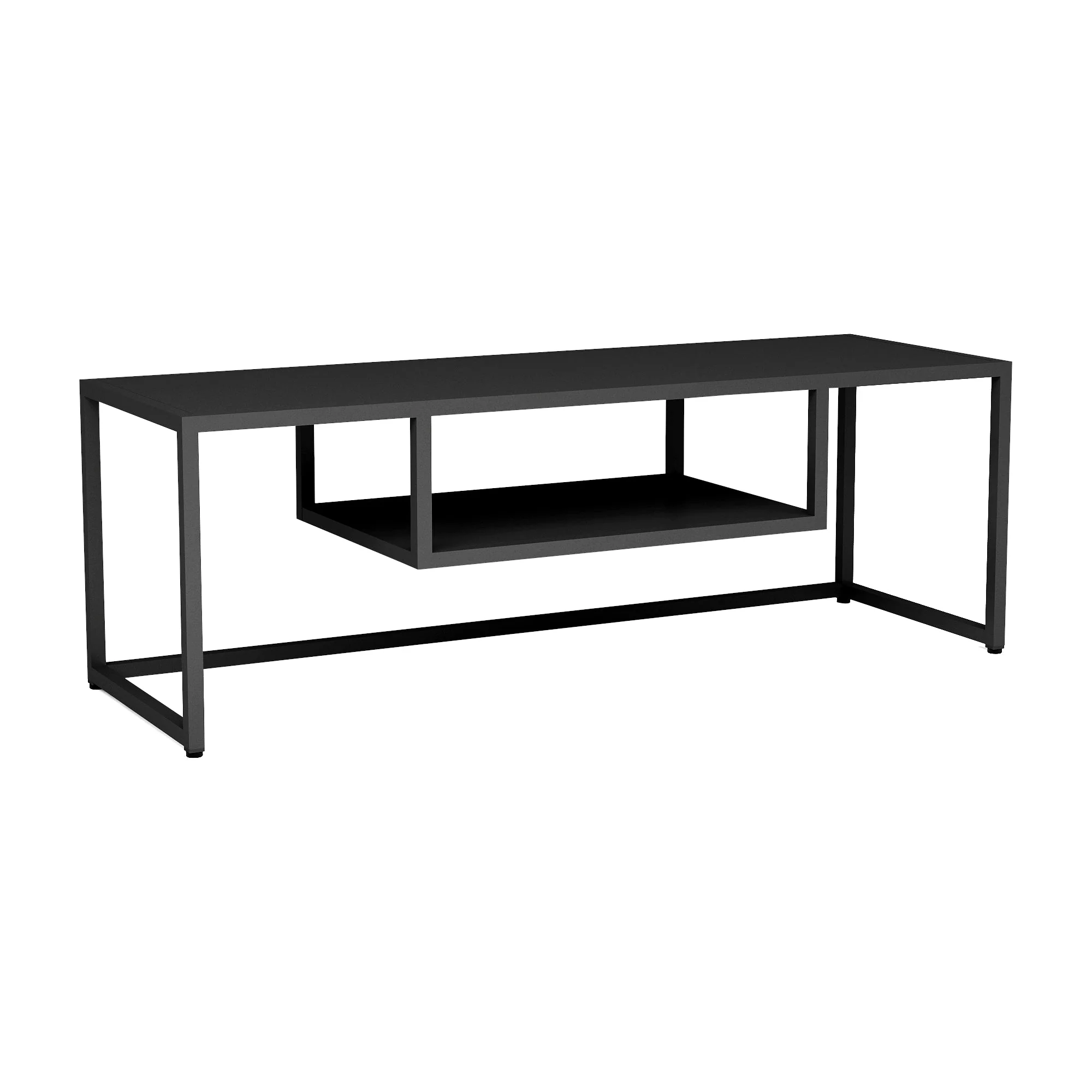 TV meubel Isokyrö metaal 120x40x40 cm [en.casa]